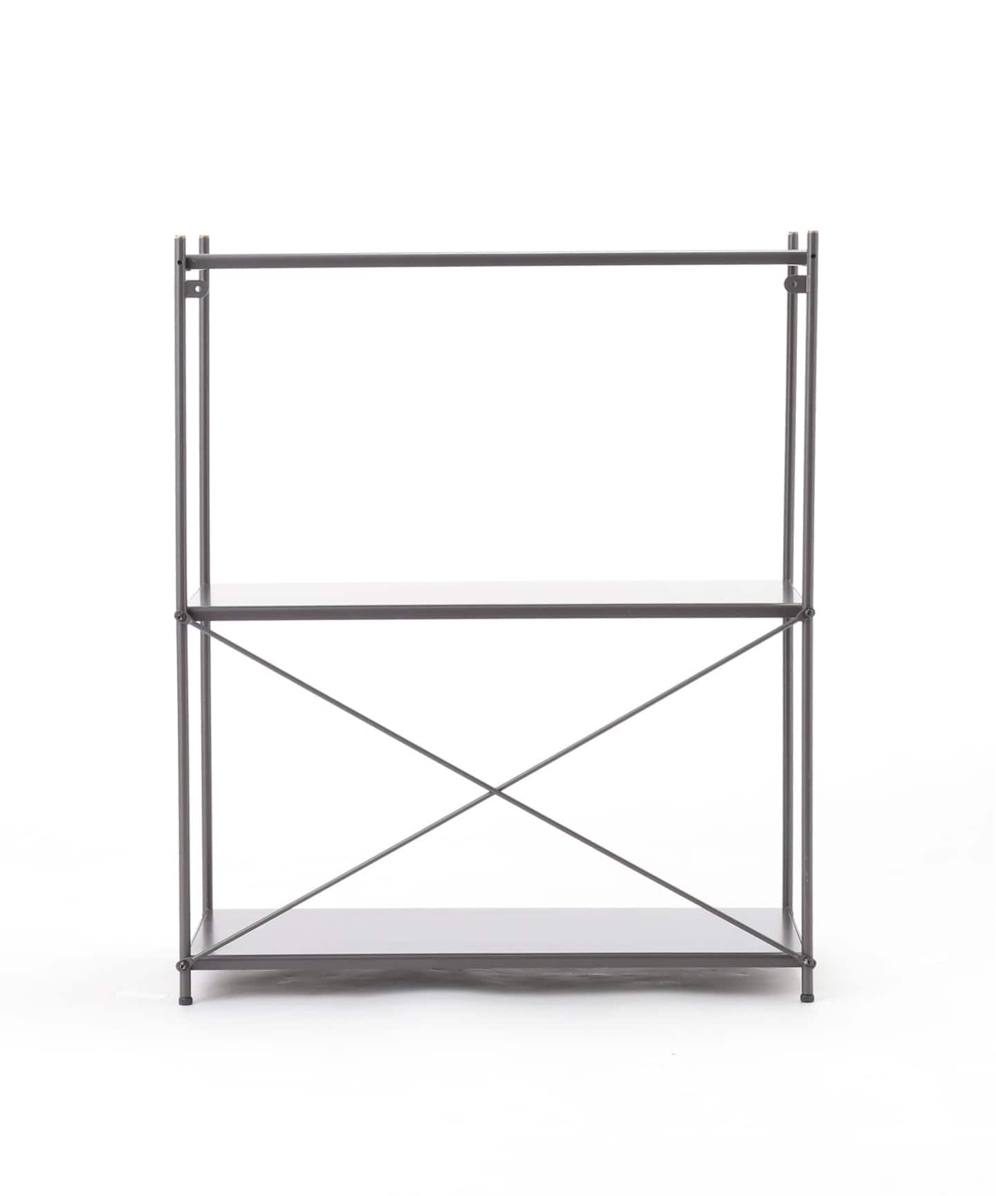大型商品》HOLTE X SHELF S charcoal ホルテ シェルフ（収納家具