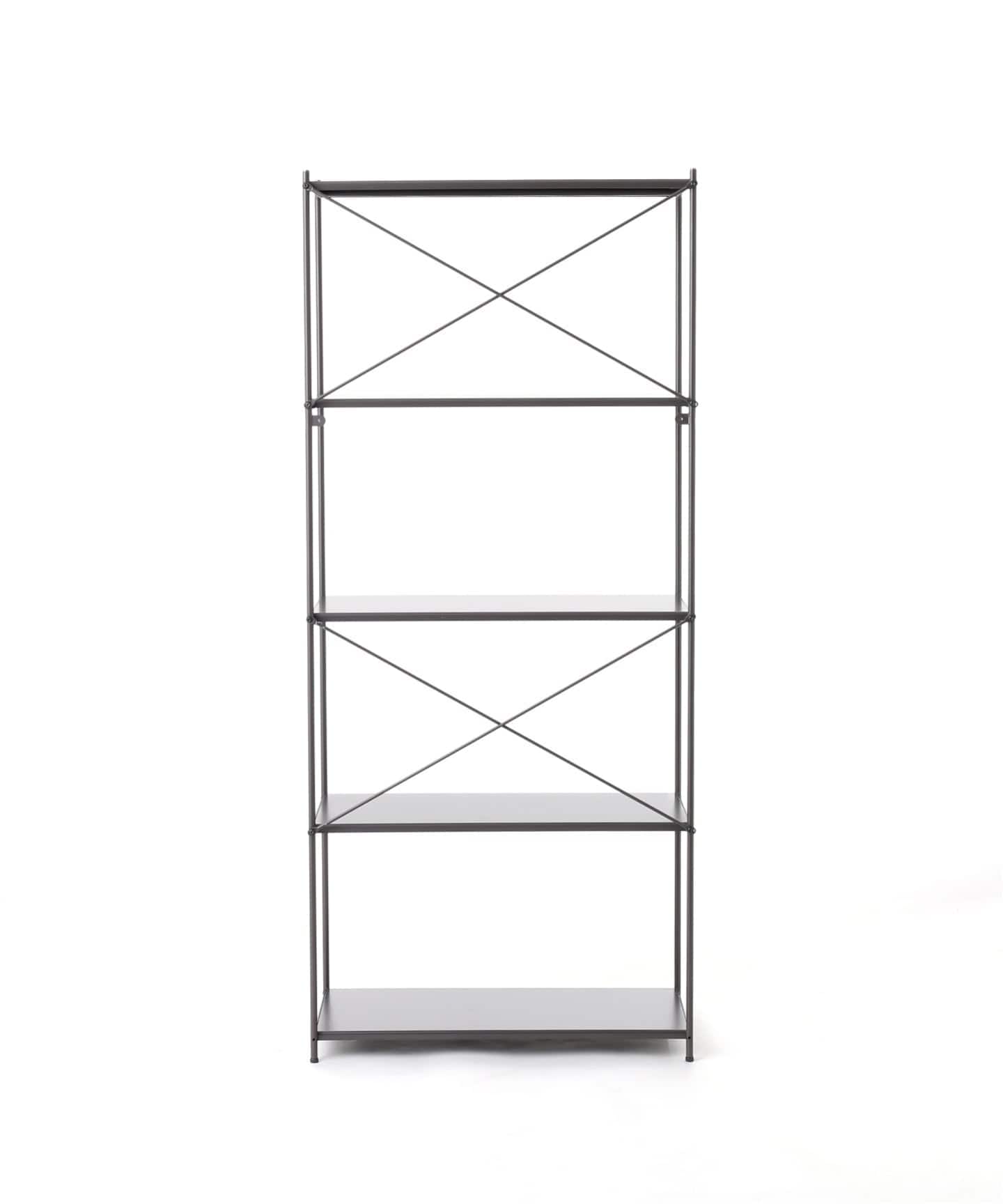 大型商品》HOLTE X SHELF L charcoal ホルテ シェルフ（収納家具