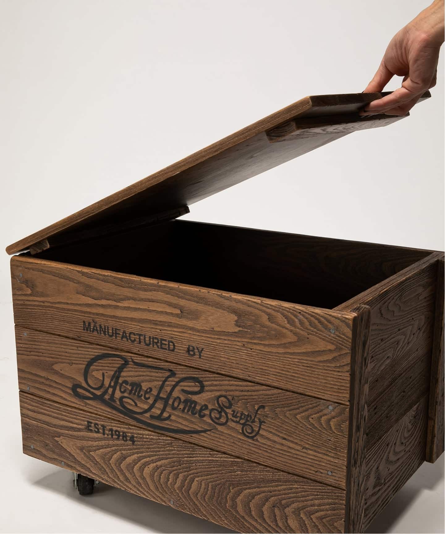 IRVIN CRATE BOX アーヴィン クレート ボックスキャスター付き＿（収納
