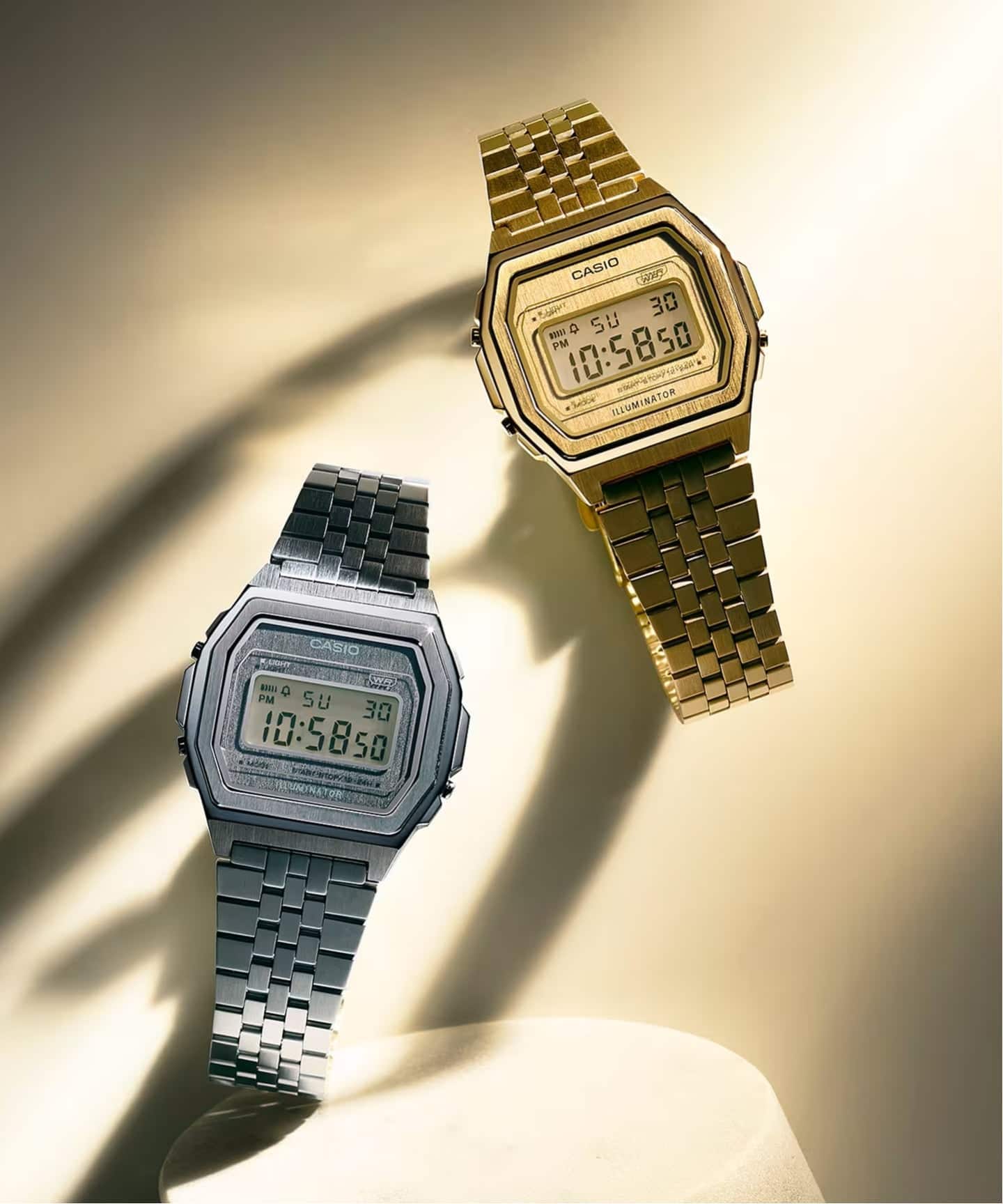 CASIO / カシオ 】 A1000G-9JF：ゴールド 時計（新品）｜WORLDLY-WISE