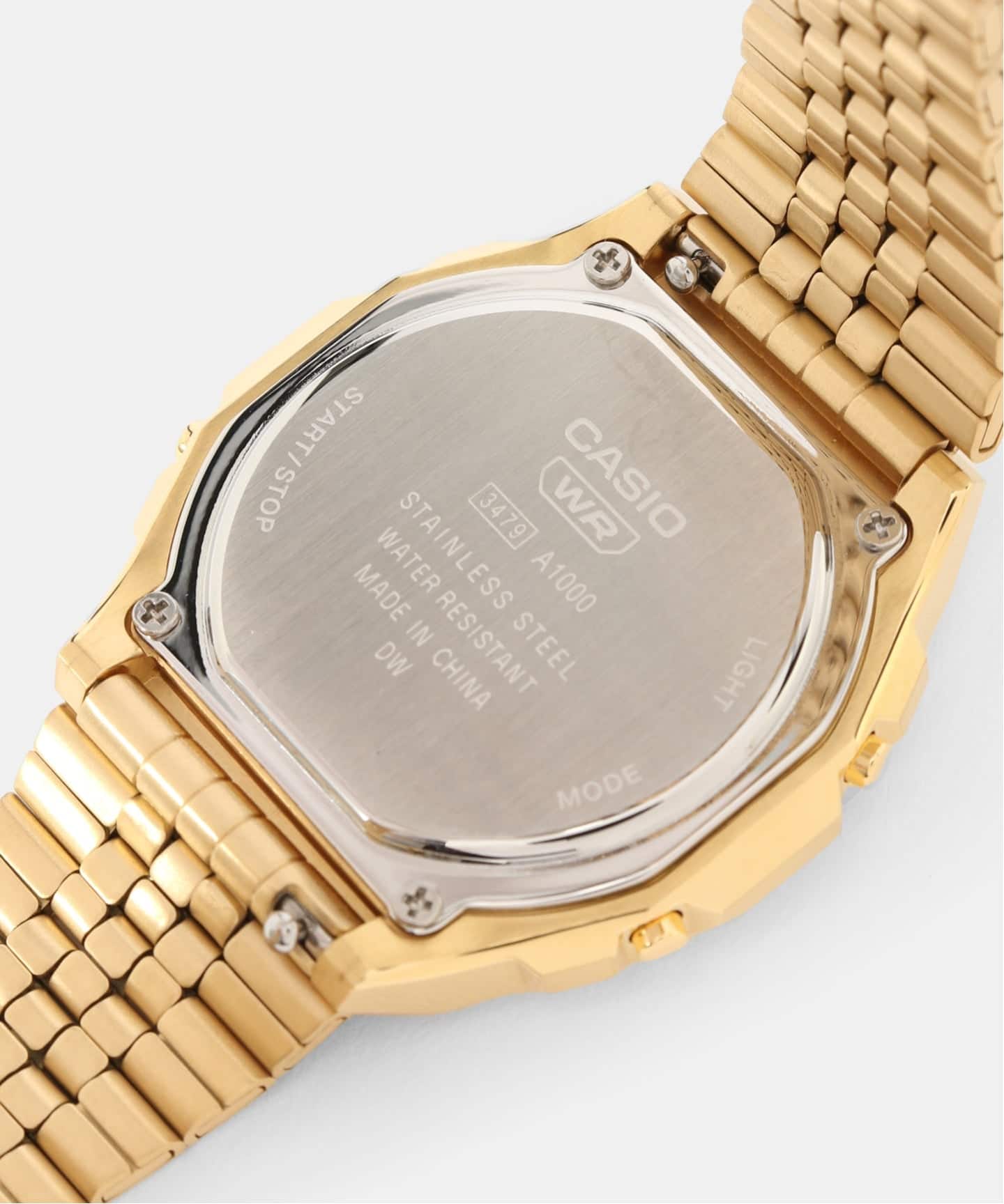 CASIO / カシオ 】 A1000G-9JF：ゴールド 時計（新品）｜WORLDLY-WISE