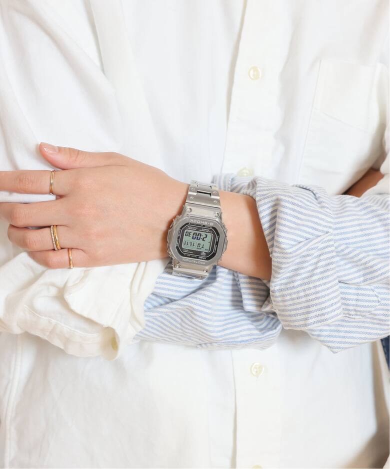 CASIO/カシオ】 G-SHOCK FULL METAL SILVER（新品）｜MUSE de Deuxieme 
