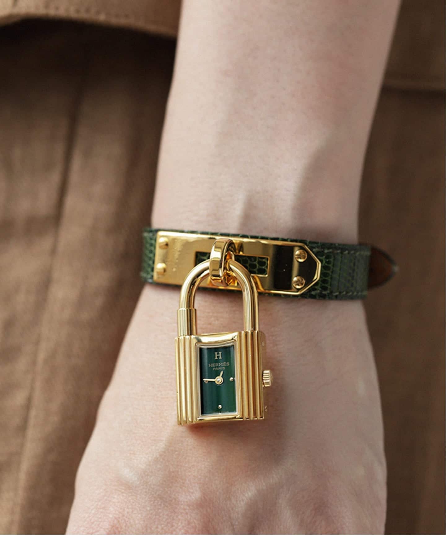 HERMES Kelly Watch Green（ヴィンテージ）｜HIROB（ヒロブ）の通販