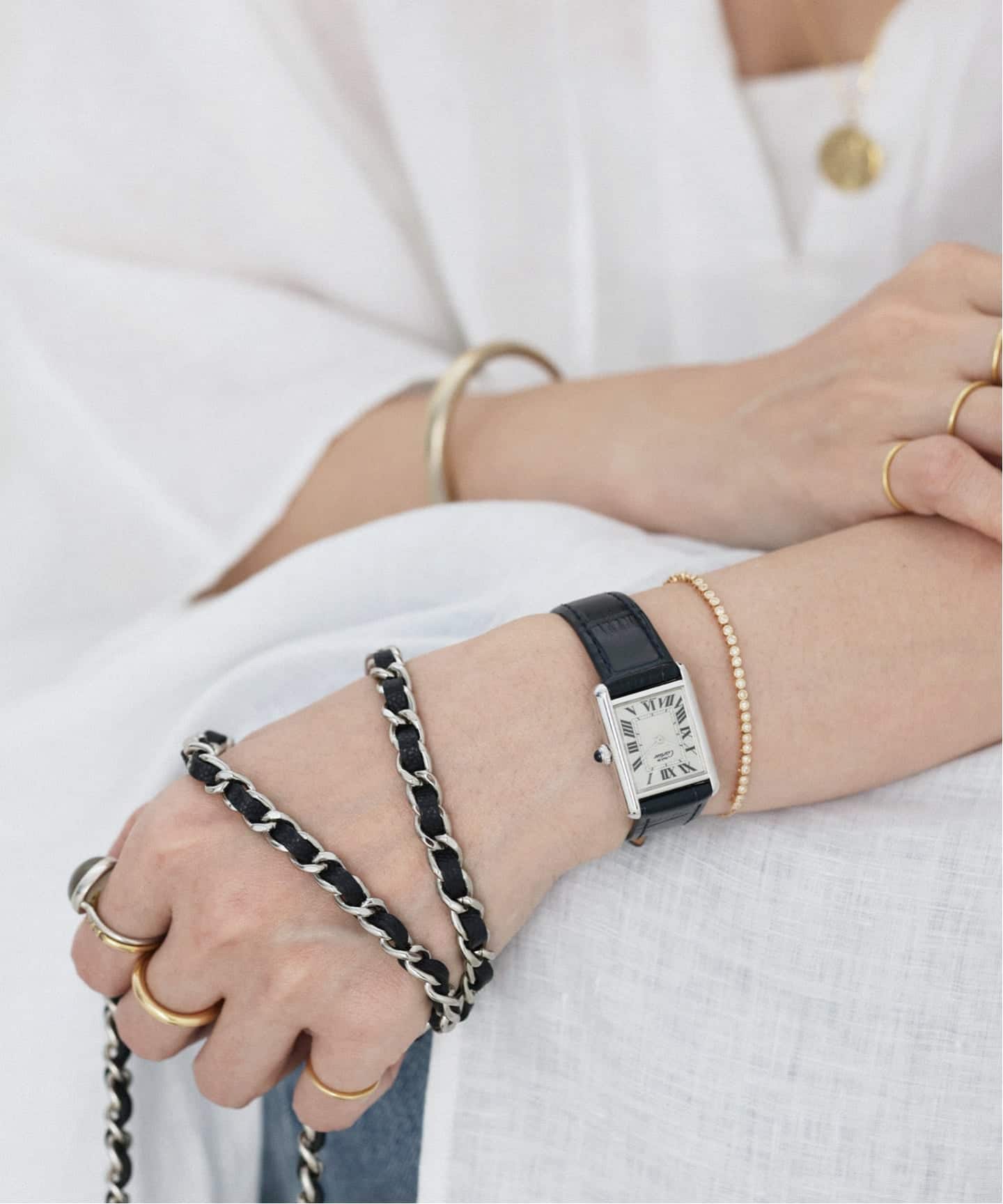 must de Cartier Tank MM 2000's limited（ヴィンテージ）｜HIROB