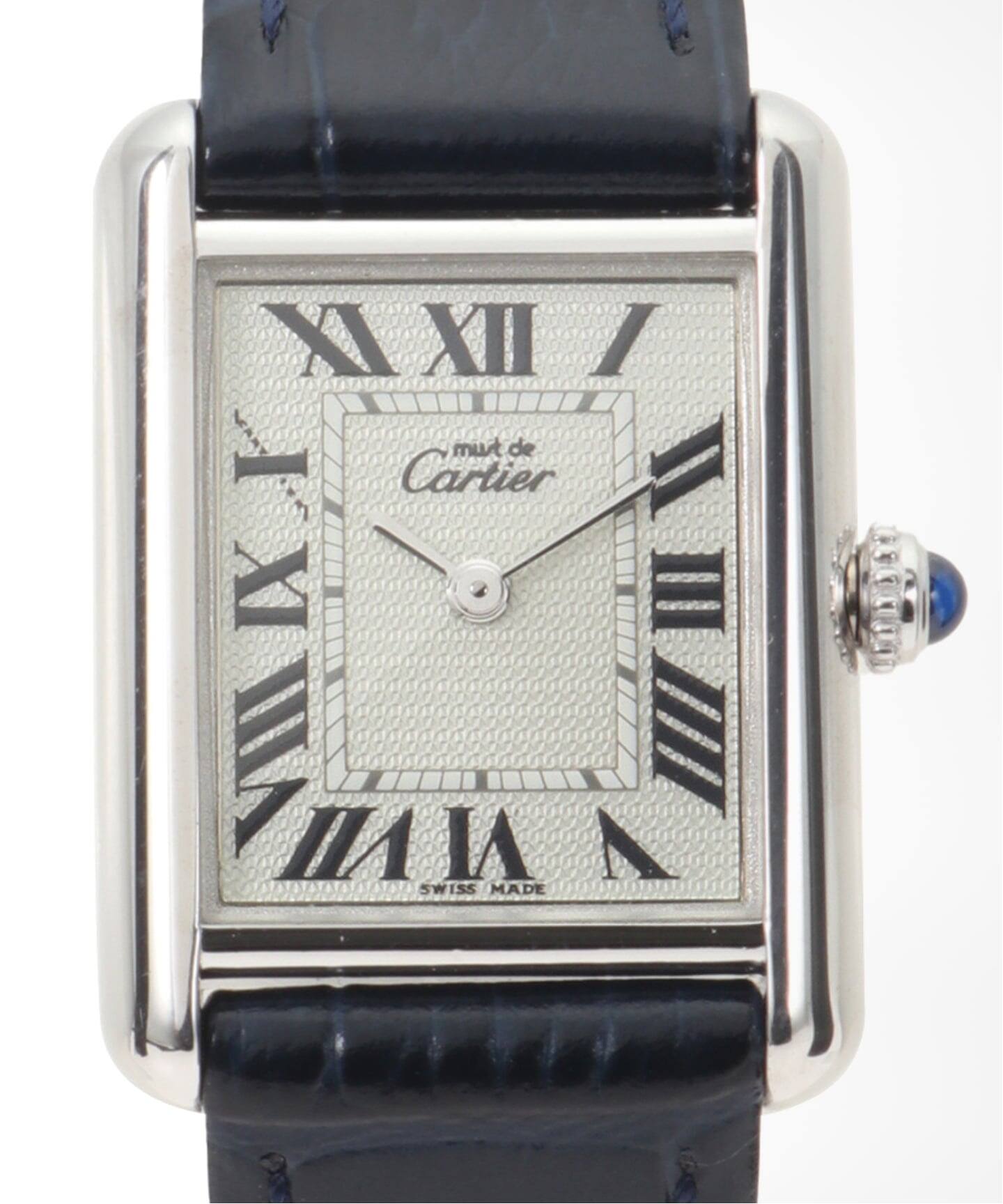 must de Cartier Tank MM 2000's limited（ヴィンテージ）｜HIROB