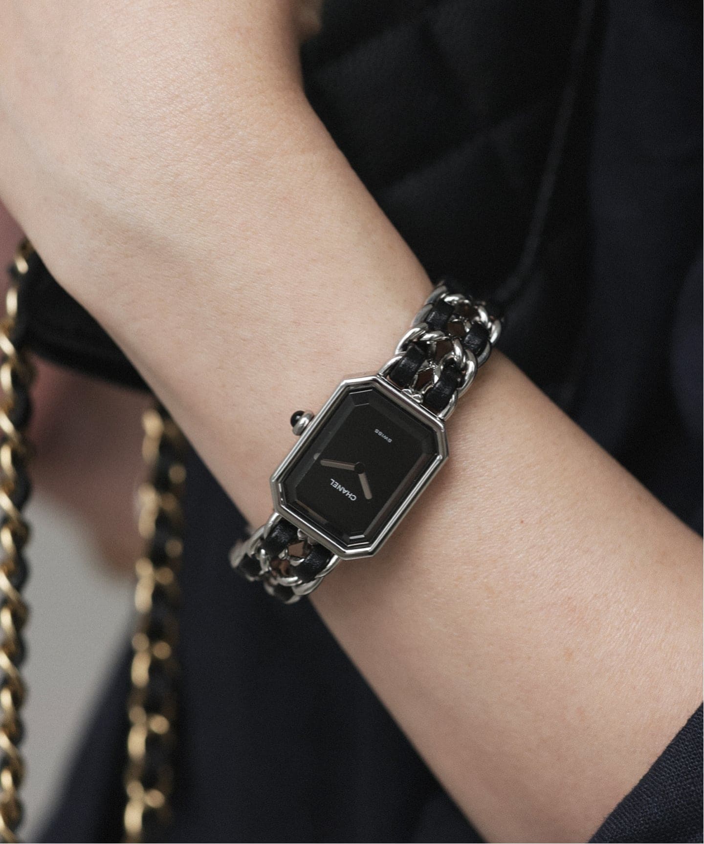 CHANEL Premiere Silver Size M（ヴィンテージ）｜HIROB（ヒロブ）の