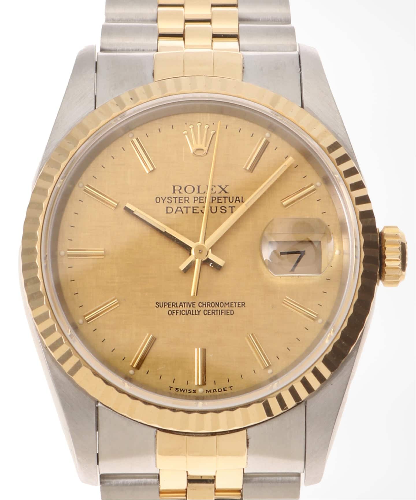 ROLEX Oyster Datejust / Combination linen dial（ヴィンテージ