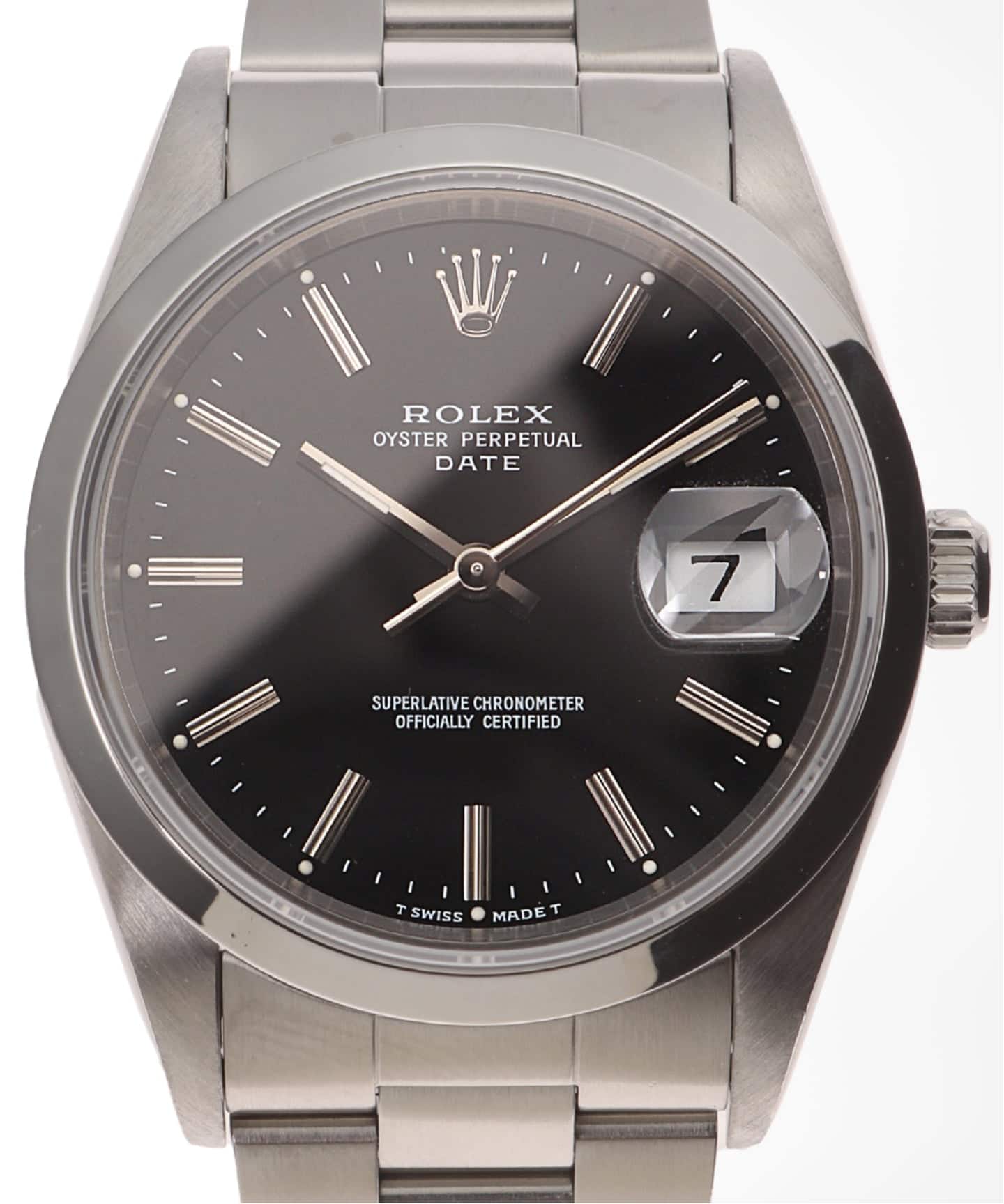 ROLEX Oyster Date / Black dial（ヴィンテージ）｜HIROB（ヒロブ）の