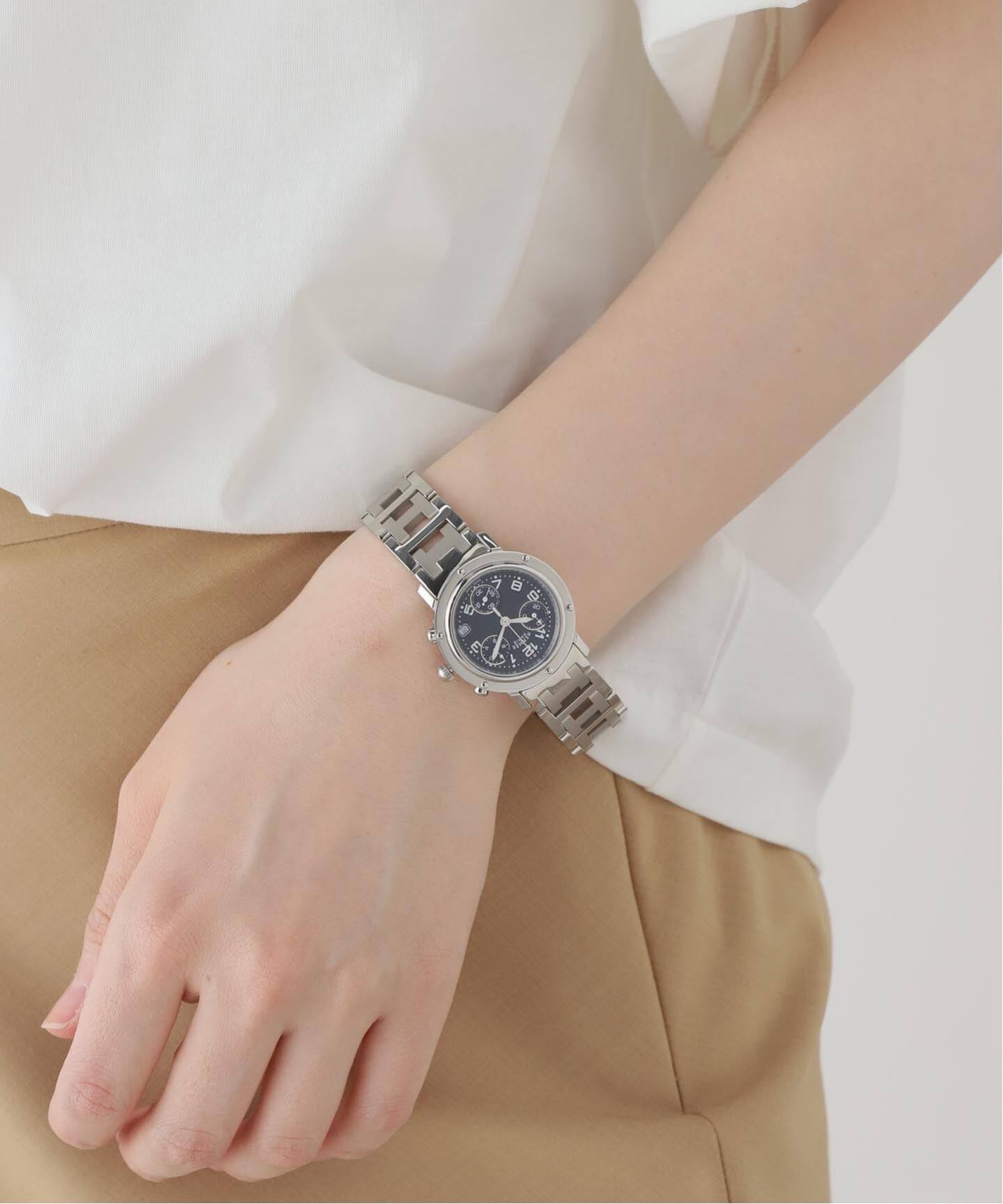 HERMES Clipper Chronograph Black（ヴィンテージ）｜HIROB（ヒロブ