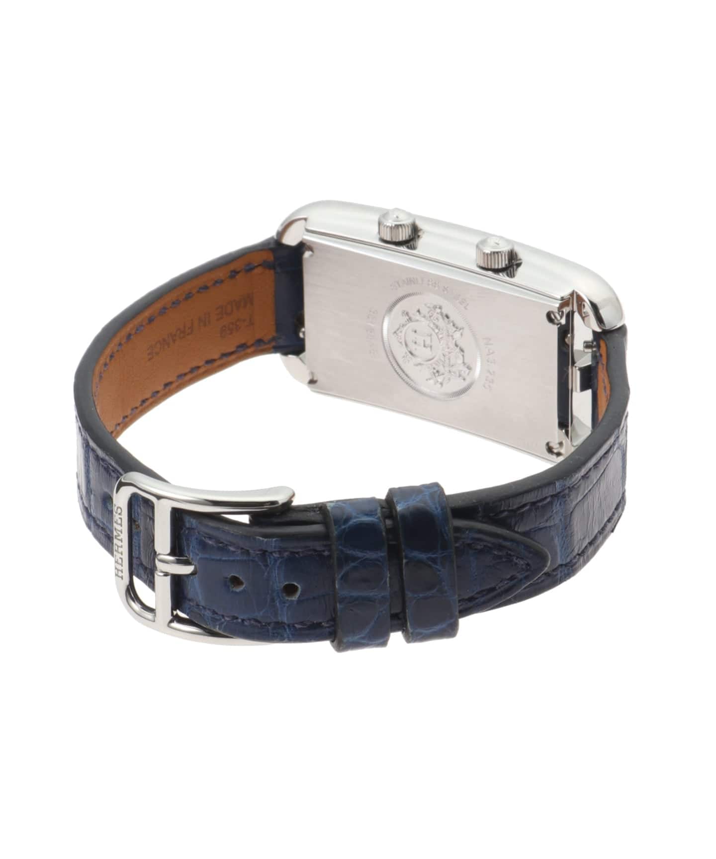 HERMES Nantucket Black Dual time / Diamond（ヴィンテージ）｜HIROB