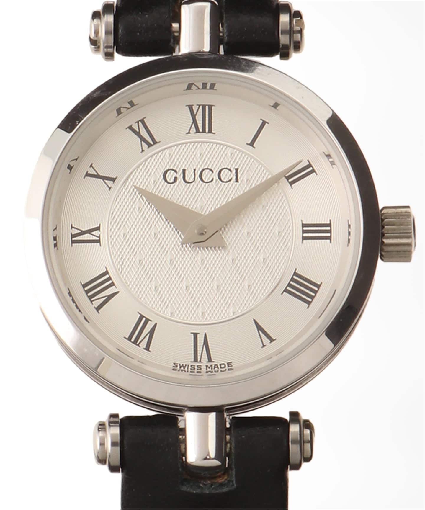 新品電池　稼働 GUCCI 2040L シルバー　箱付き　ローマン　グッチ GUCCI 2040L / Silver（ヴィンテージ）｜HIROB（ヒロブ）の通販