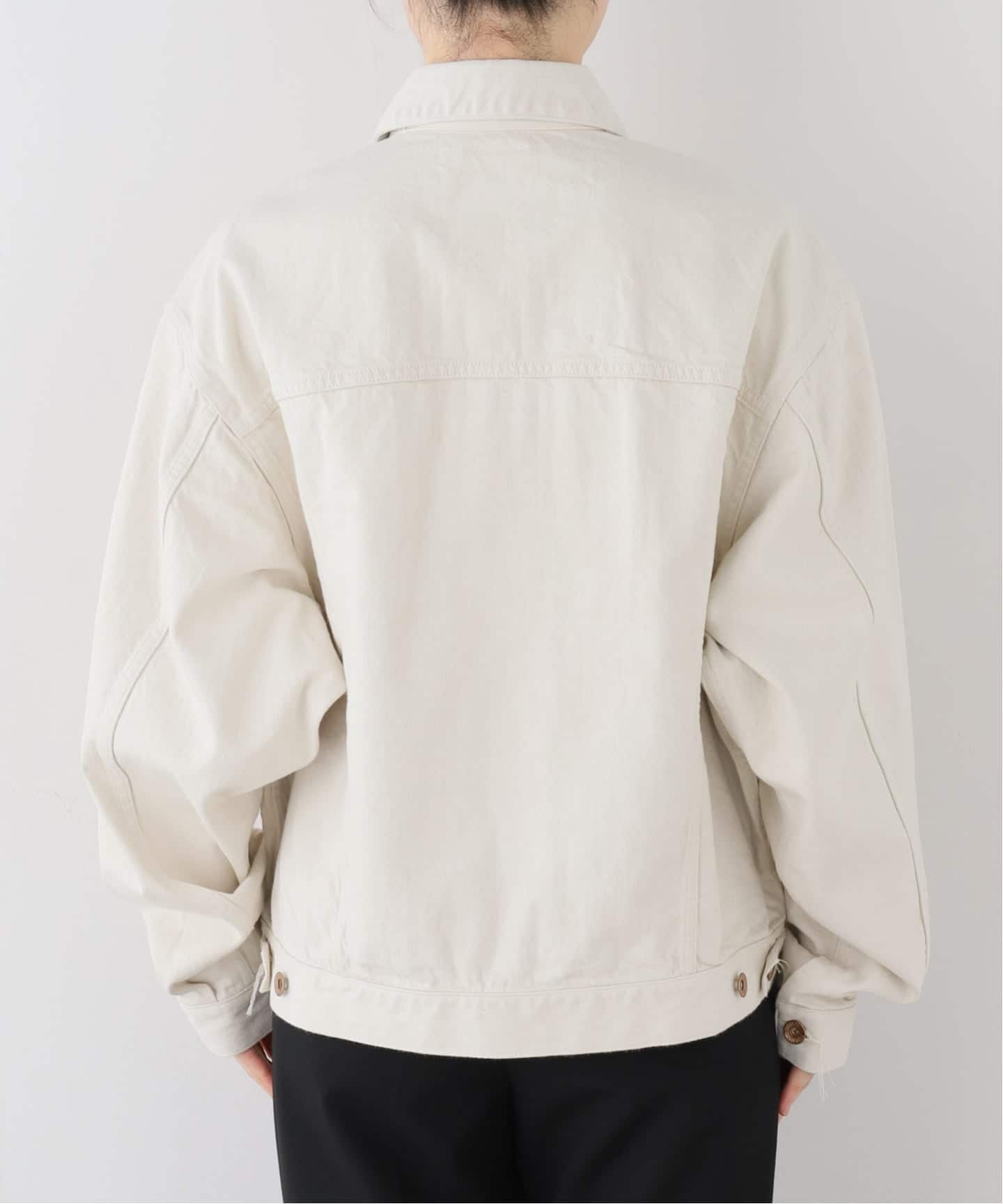 KURO ARGYLE SASHIKO DENIM JACKET 964242：デニムジャケット（デニム