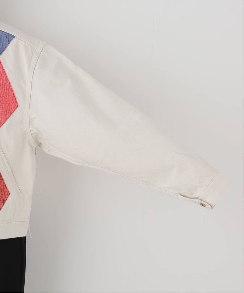 KURO ARGYLE SASHIKO DENIM JACKET 964242：デニムジャケット（デニム 