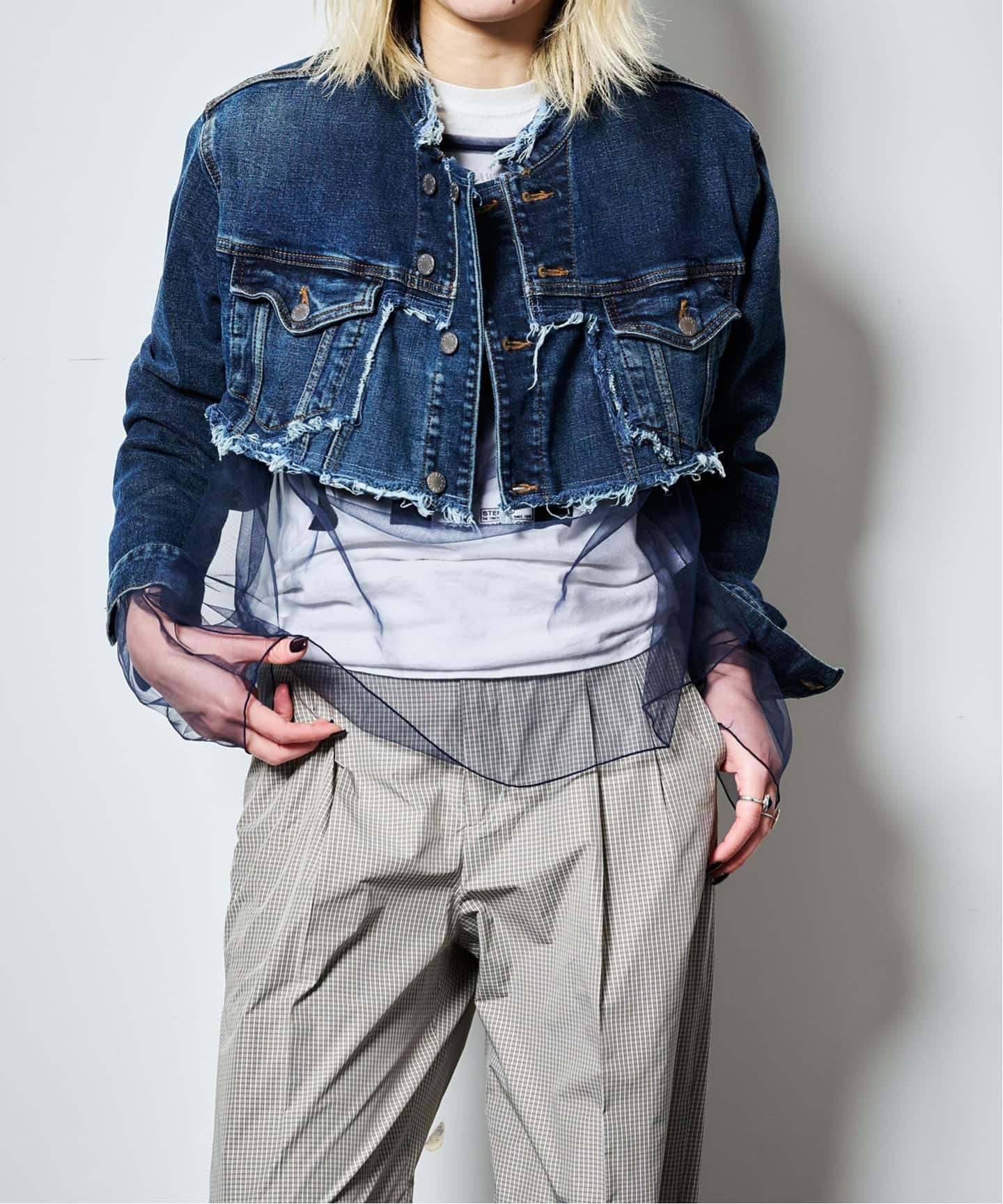 QUIITO MICRO SRAND JK Q26S-J127：デニムジャケット（その他