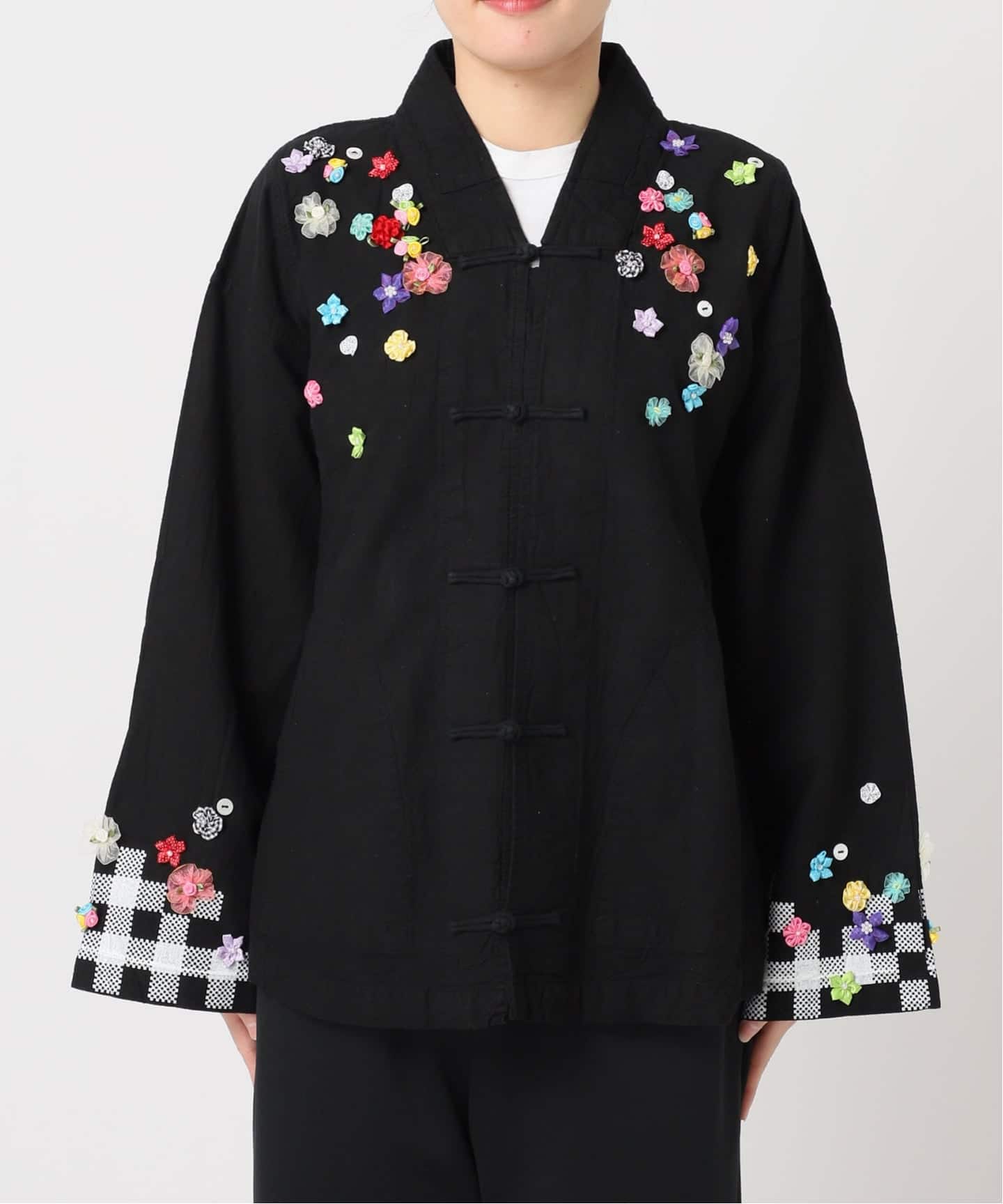 【新品未使用】タグ付シティショップ 別注×ヤンヤンx フジンツリージャケット YANYAN × FUJIN TREE 別注 ジャケット（その他ジャケット・スーツ