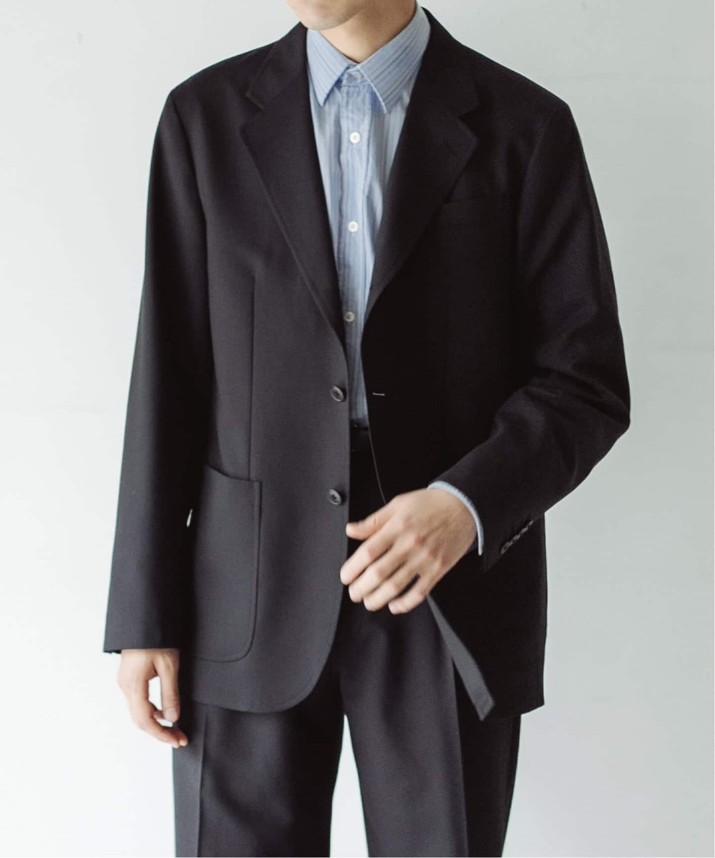 LE / エルイー】 WOOL SINGLE JK【セットアップ着用可】（テーラード