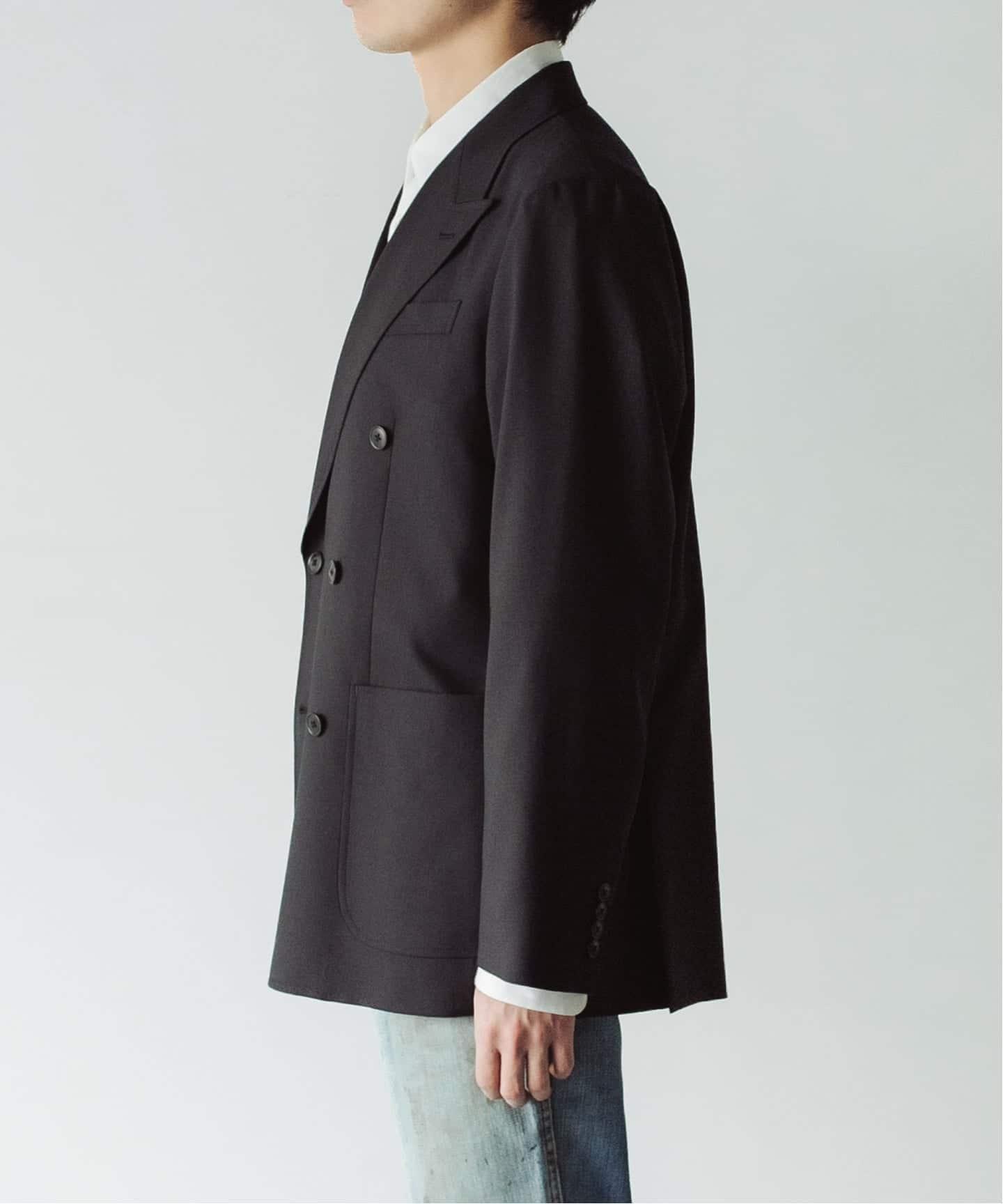 LE / エルイー】WOOL DOUBLE JK【セットアップ着用可】（テーラード