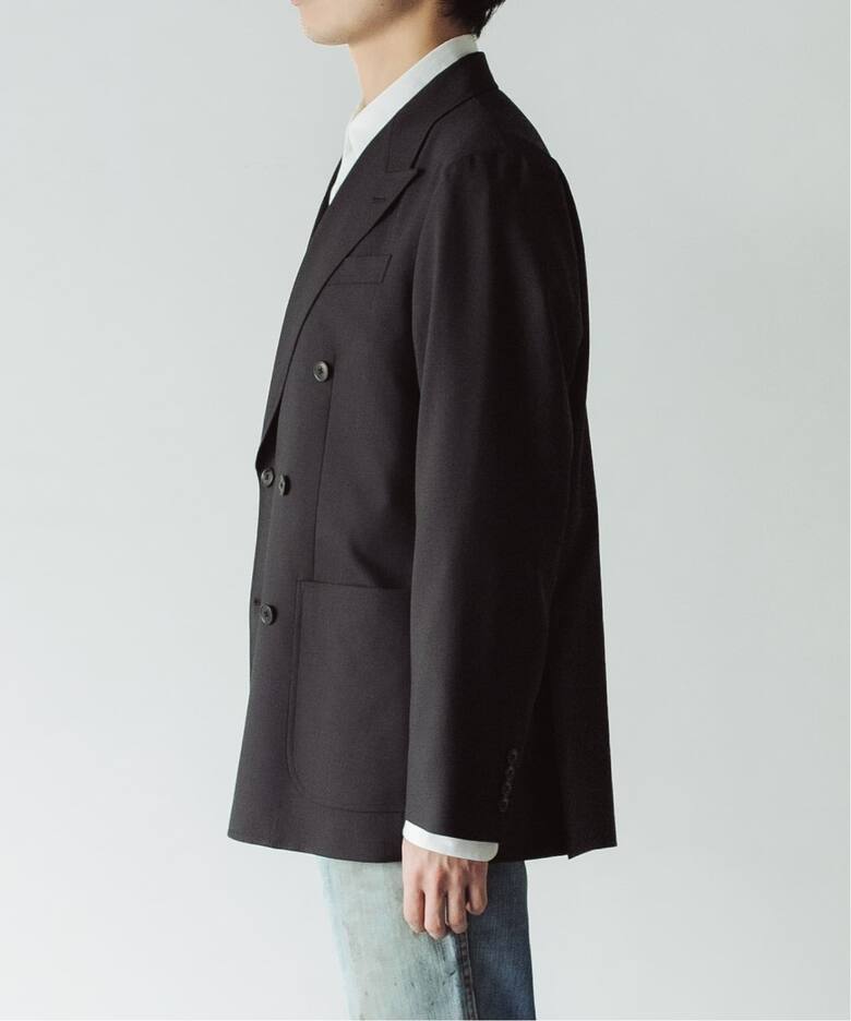 LE / エルイー】WOOL DOUBLE JK【セットアップ着用可】（テーラード 