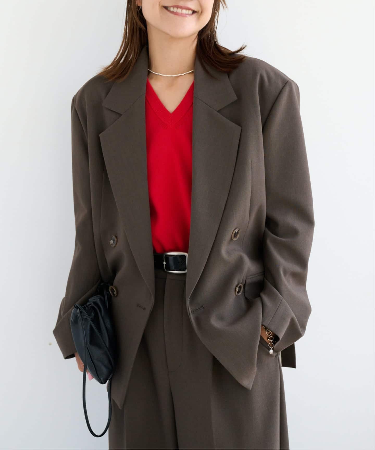 ORDINARY DOUBLE JACKET セットアップ対応（テーラードジャケット
