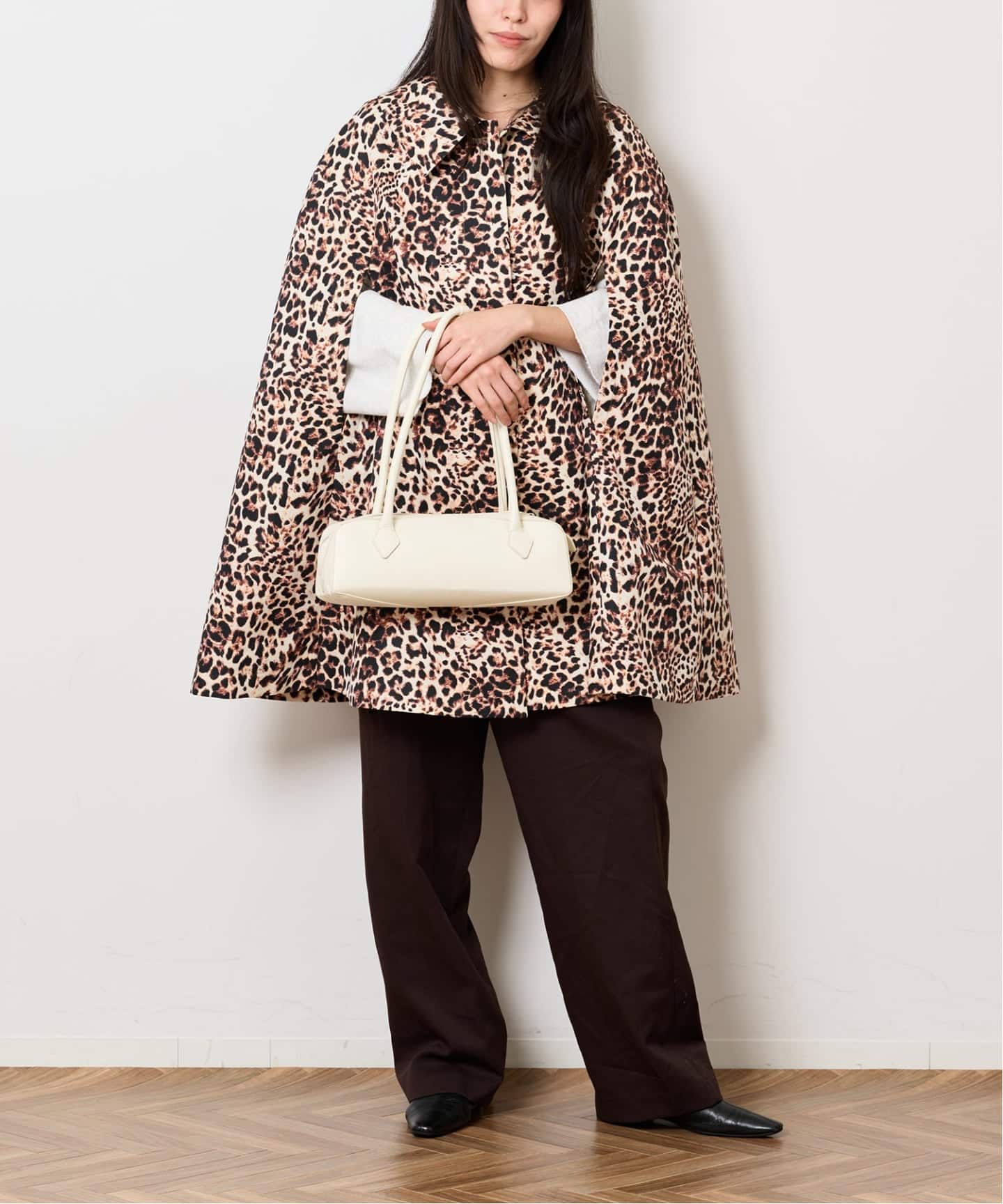 LEOPARD CAPE SPRING コート（ポンチョ・マント）｜Bonum（ボナム）の