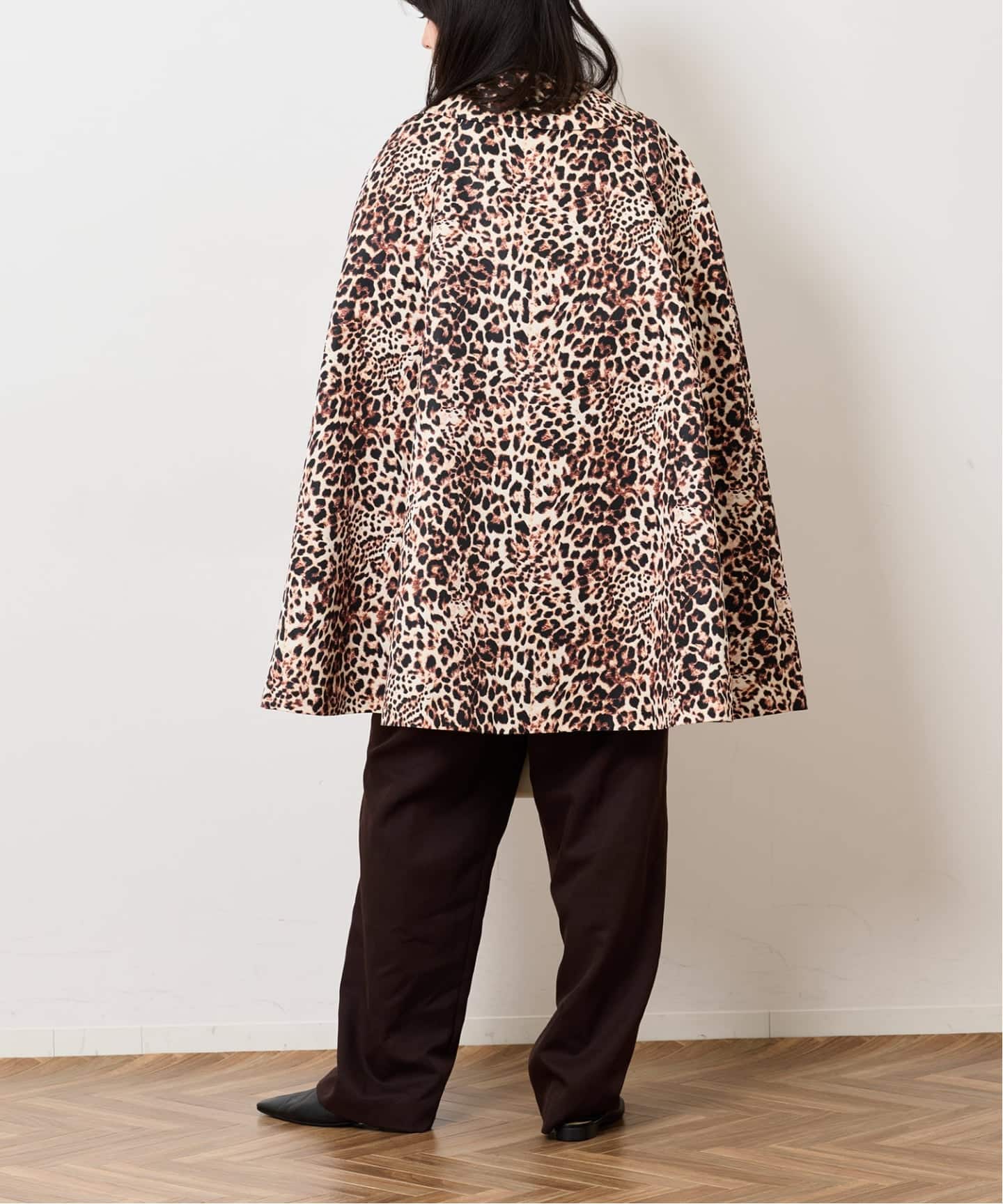 LEOPARD CAPE SPRING コート（ポンチョ・マント）｜Bonum（ボナム）の