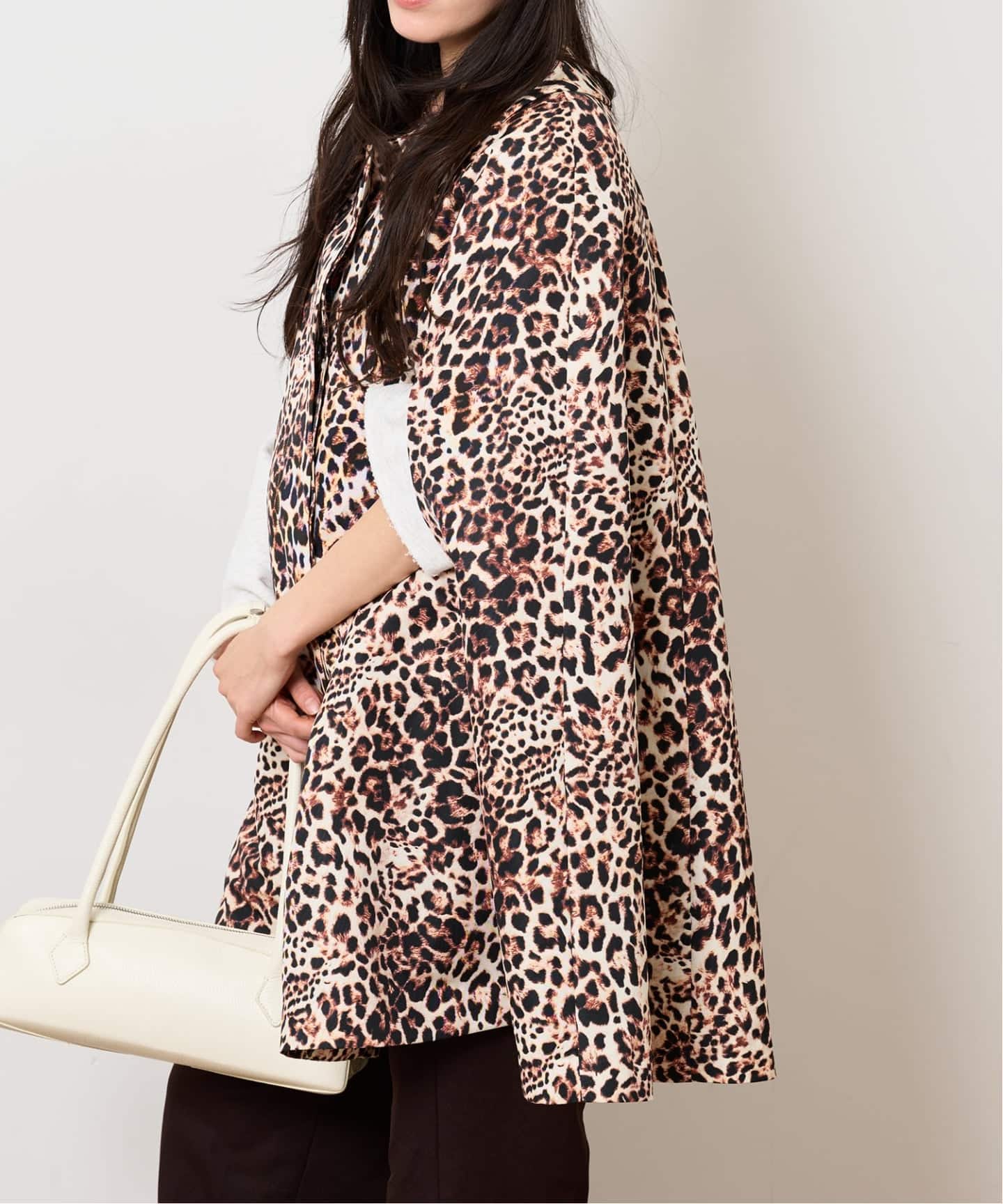 LEOPARD CAPE SPRING コート（ポンチョ・マント）｜Bonum（ボナム）の