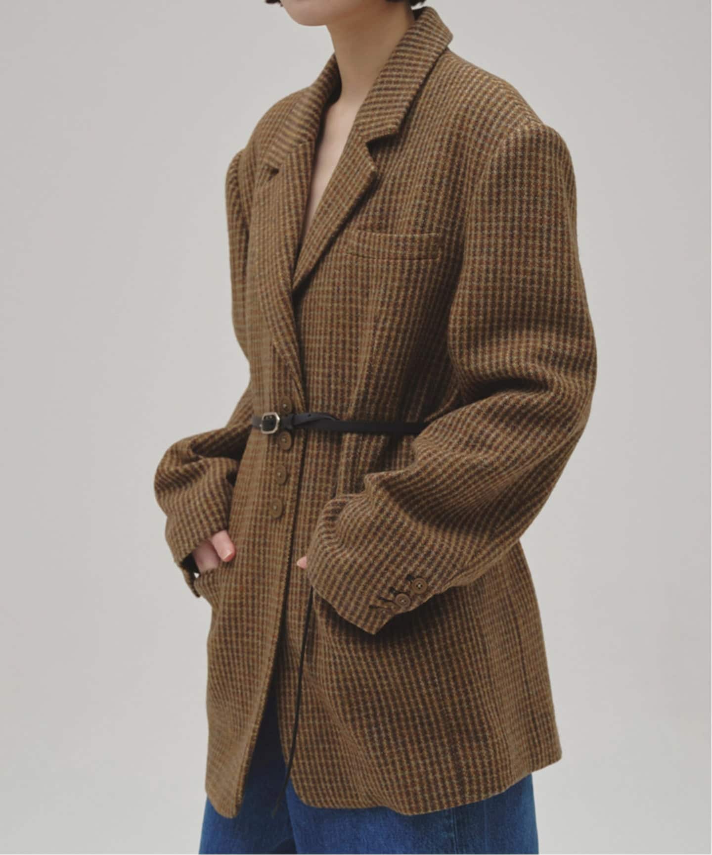 TODAYFUL Wool100% Check Jacket（テーラードジャケット）｜BOICE FROM