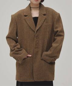 予約》TODAYFUL Wool100% Check Jacket（テーラードジャケット 