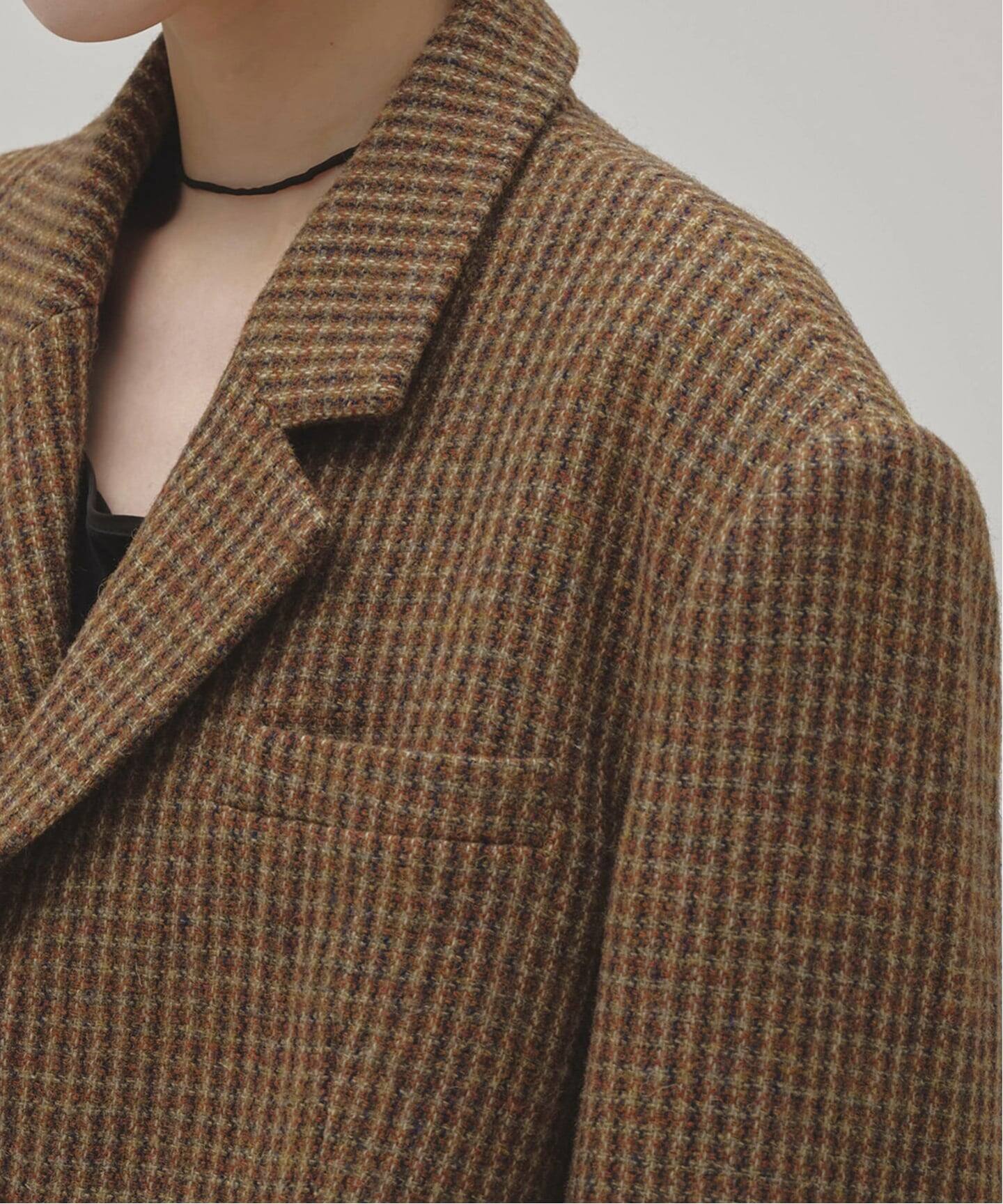 予約》TODAYFUL Wool100% Check Jacket（テーラードジャケット