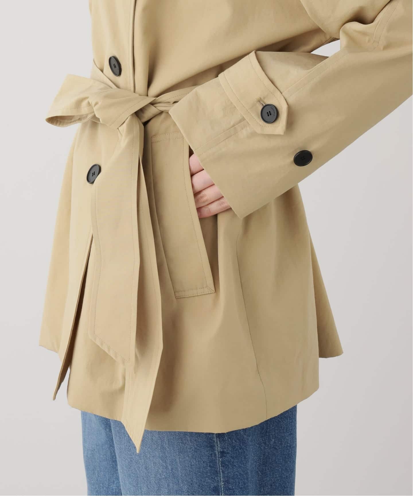 TODAYFUL Spring Short Trench（トレンチコート）｜BOICE FROM