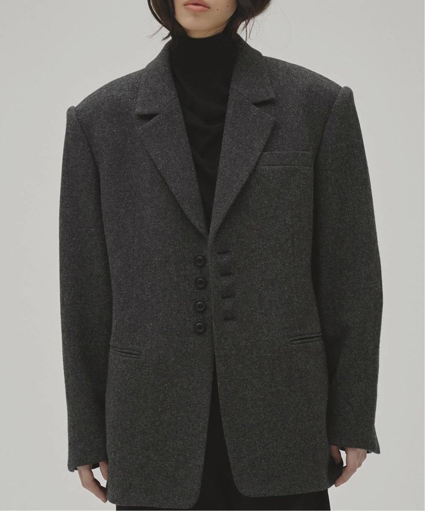 予約》TODAYFUL Wool100% Over Jacket（テーラードジャケット）｜BOICE 