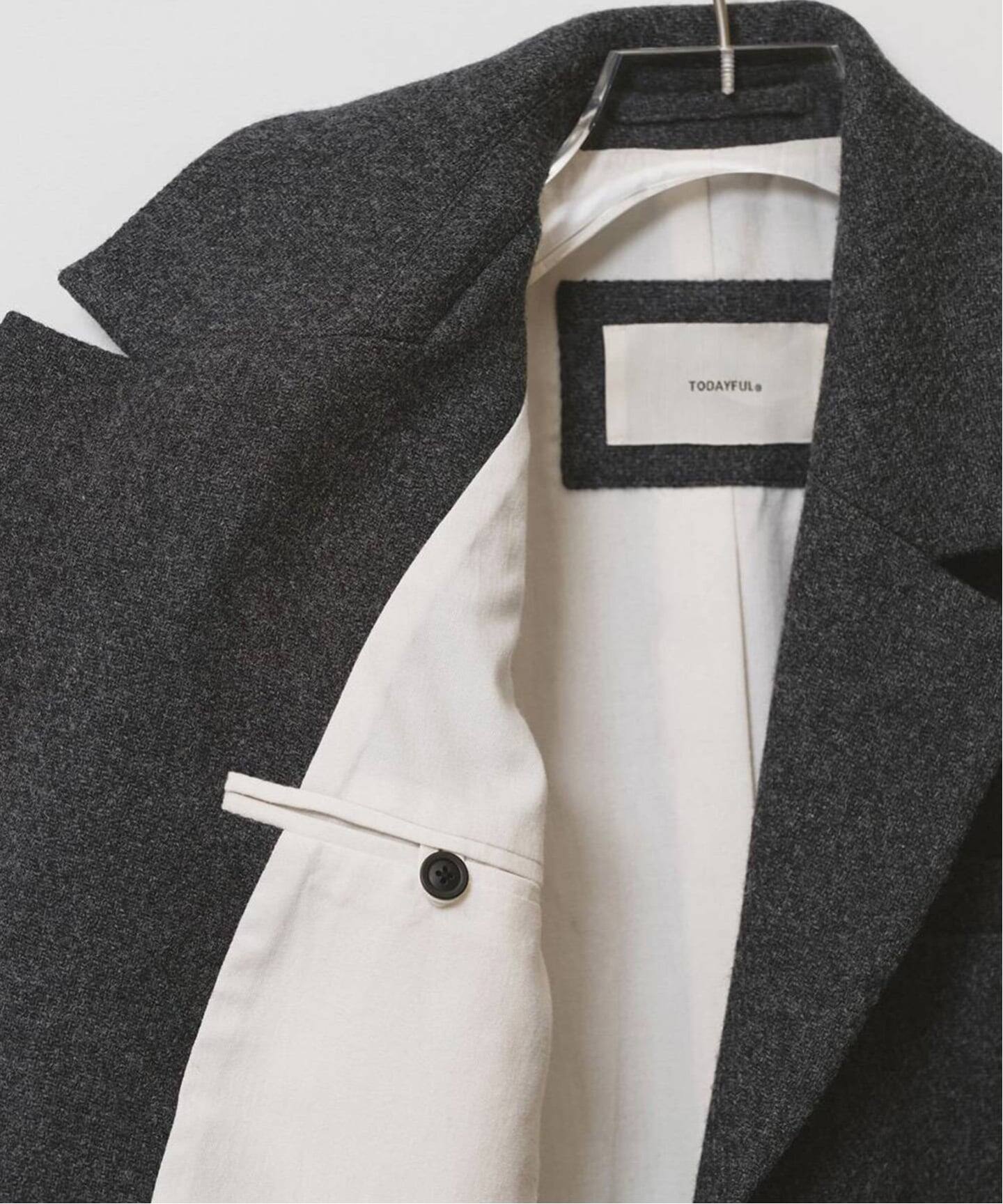 予約》TODAYFUL Wool100% Over Jacket（テーラードジャケット）｜BOICE 