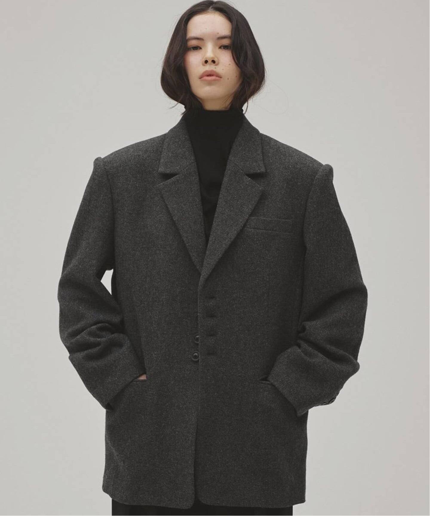 予約》TODAYFUL Wool100% Over Jacket（テーラードジャケット）｜BOICE 