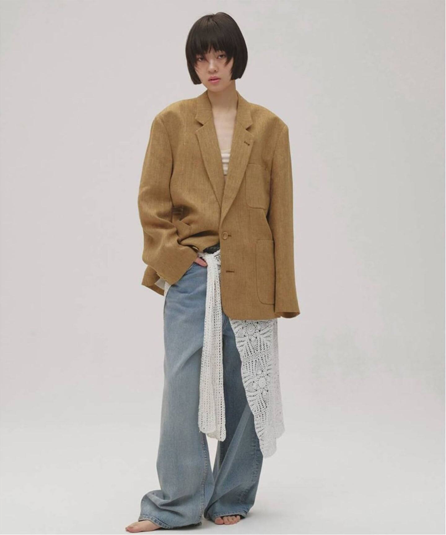 TODAYFUL Boyfriend Linen Jacket（テーラードジャケット）｜BOICE