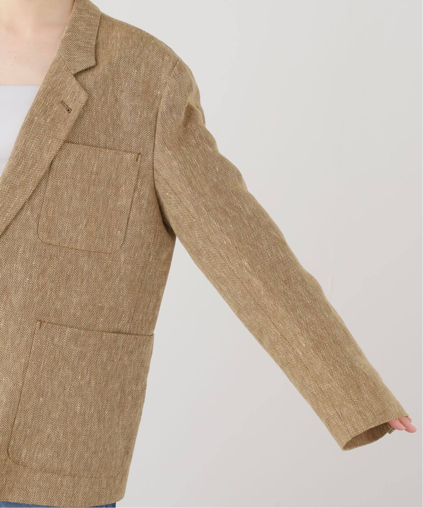 TODAYFUL Boyfriend Linen Jacket(テーラードジャケット)|BOICE TODAYFUL Boyfriend Linen Jacket(テーラードジャケット)|BOICE