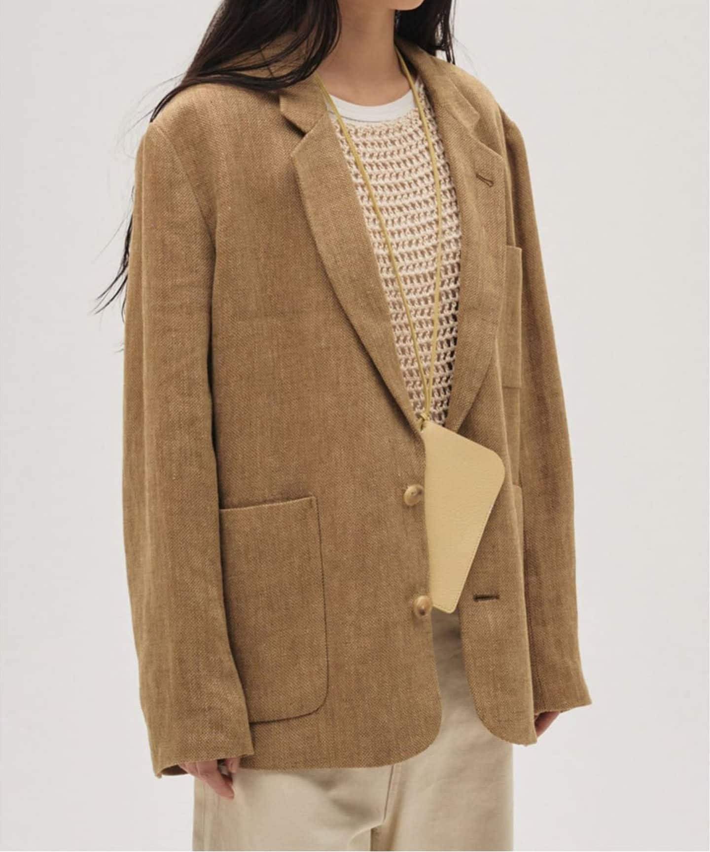 TODAYFUL Boyfriend Linen Jacket ベージュ TODAYFUL(トゥデイフル) / Life's online store（ライフズ