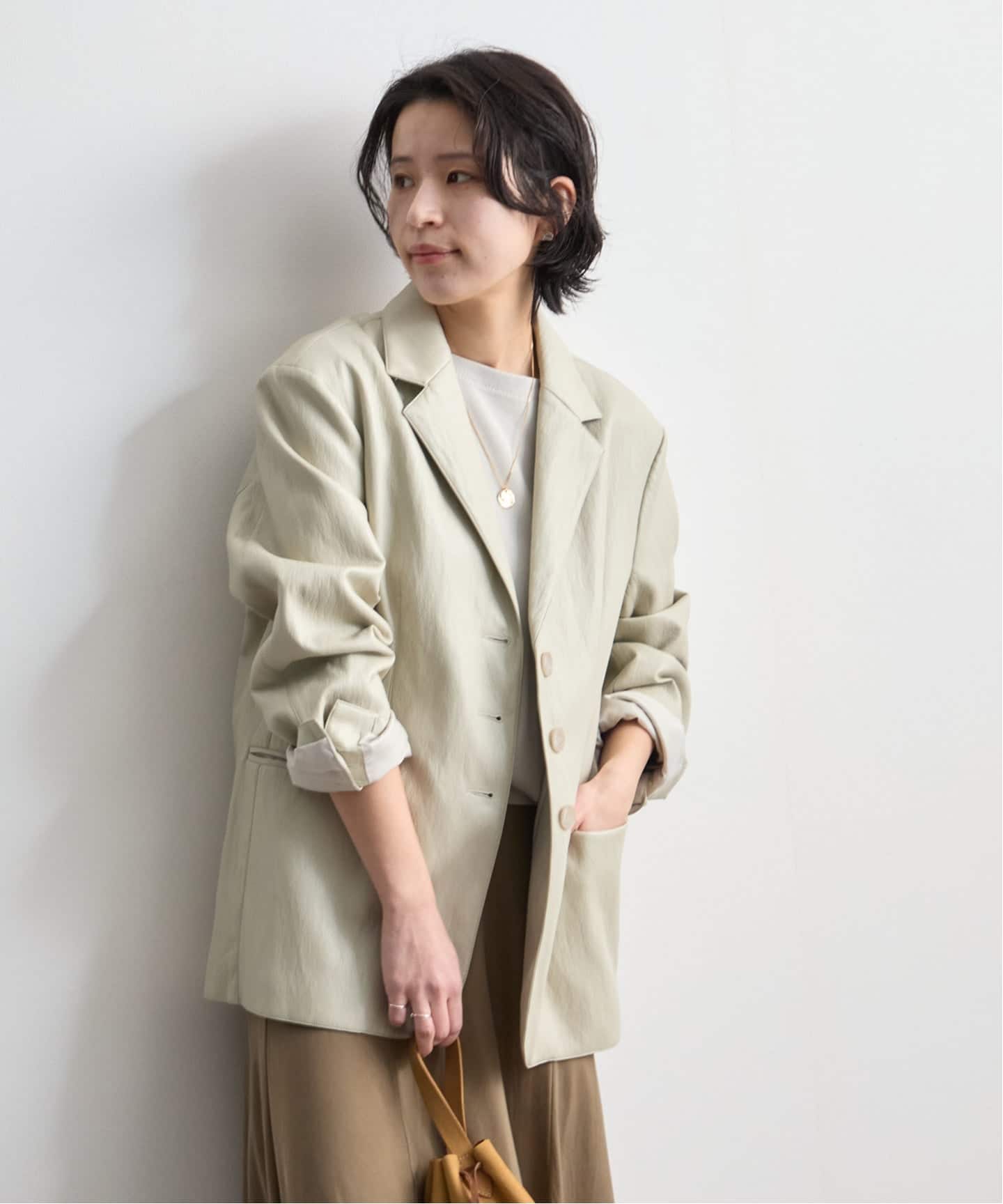 anuke Ecoleather Tailored Jacket（テーラードジャケット）｜BOICE