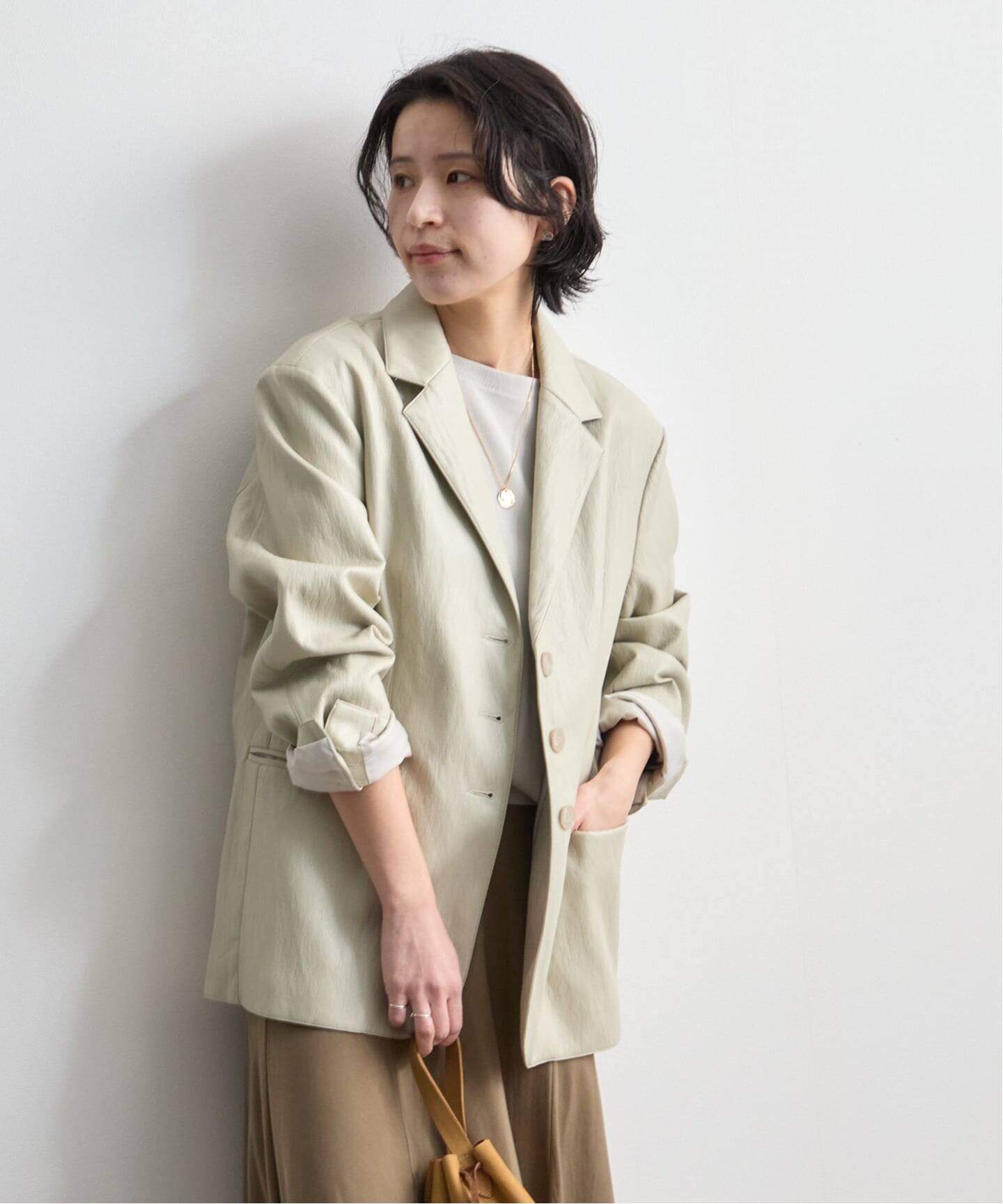 anuke Ecoleather Tailored Jacket（テーラードジャケット）｜BOICE 