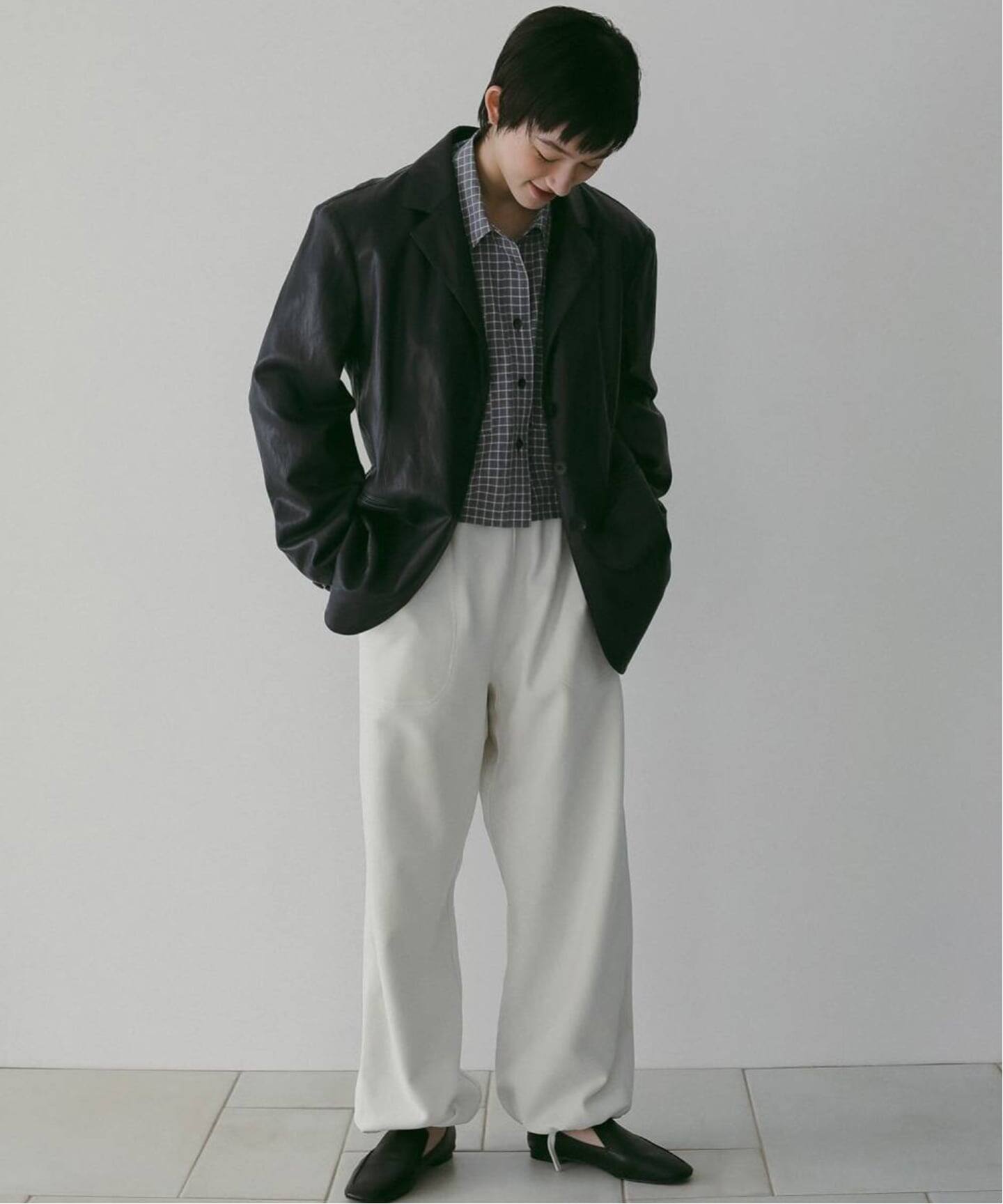 anuke Ecoleather Tailored Jacket（テーラードジャケット）｜BOICE