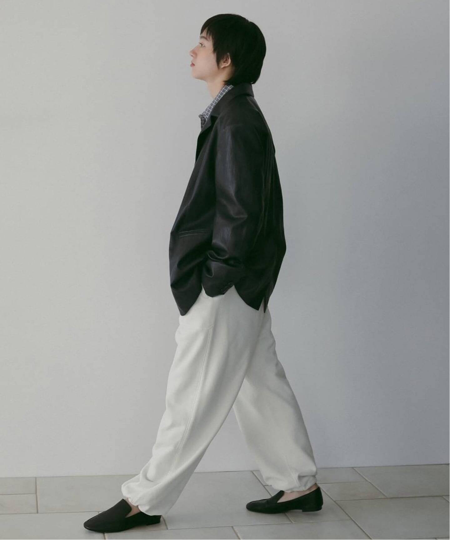 anuke Ecoleather Tailored Jacket（テーラードジャケット）｜BOICE 