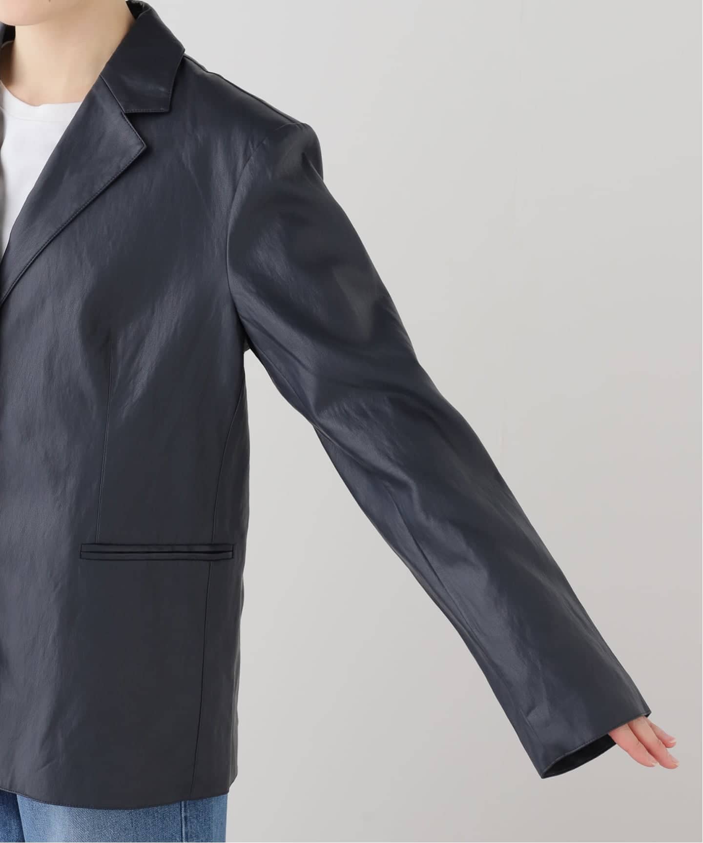 anuke Ecoleather Tailored Jacket（テーラードジャケット）｜BOICE