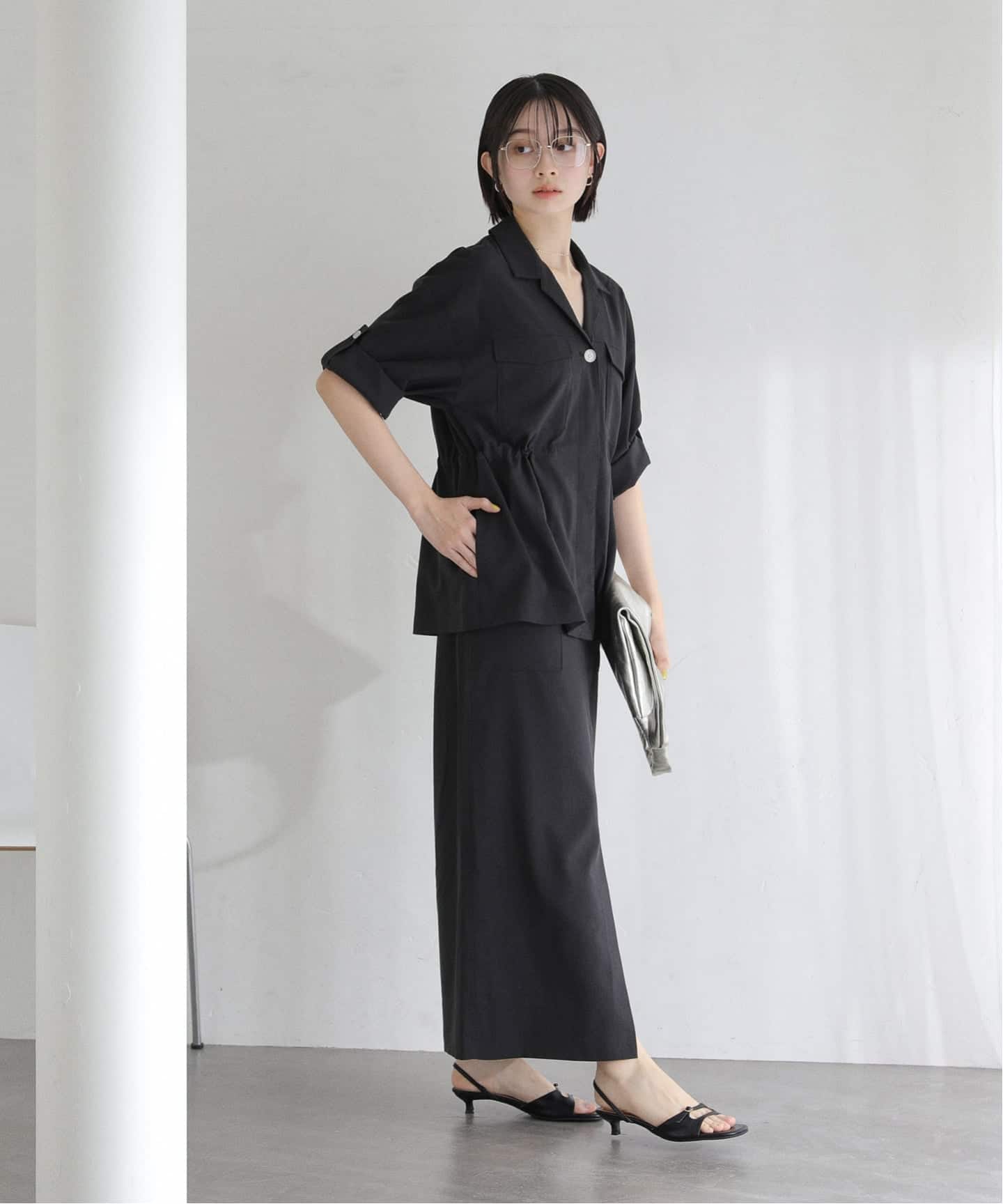 洗える】リネン混ワークシャツジャケット（その他ジャケット・スーツ