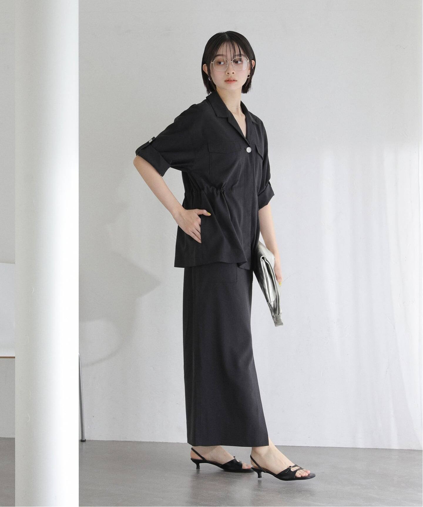 洗える】リネン混ワークシャツジャケット（その他ジャケット・スーツ 