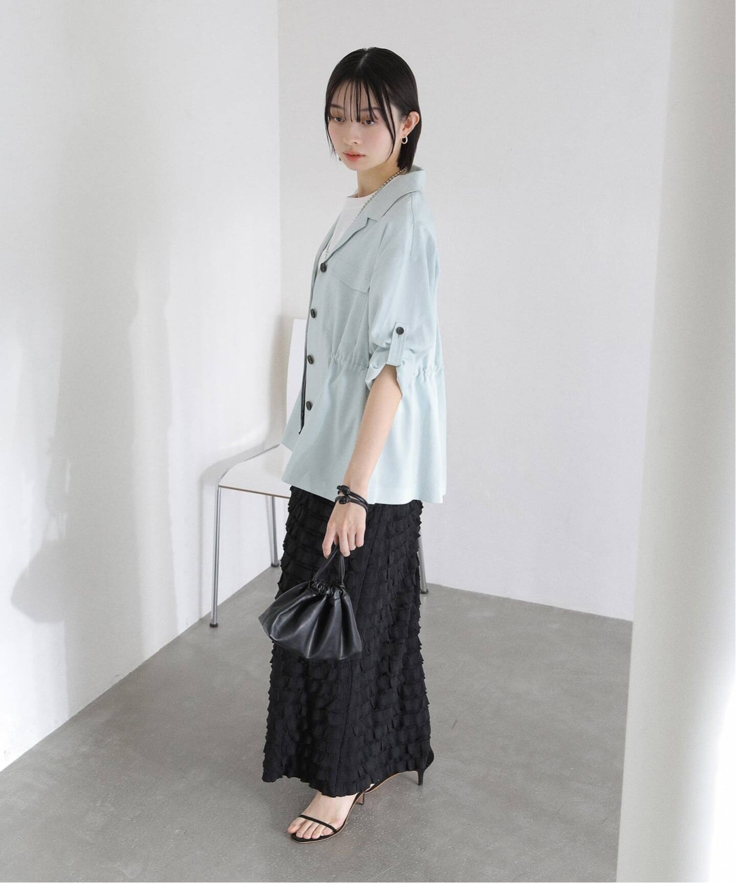 洗える】リネン混ワークシャツジャケット（その他ジャケット・スーツ