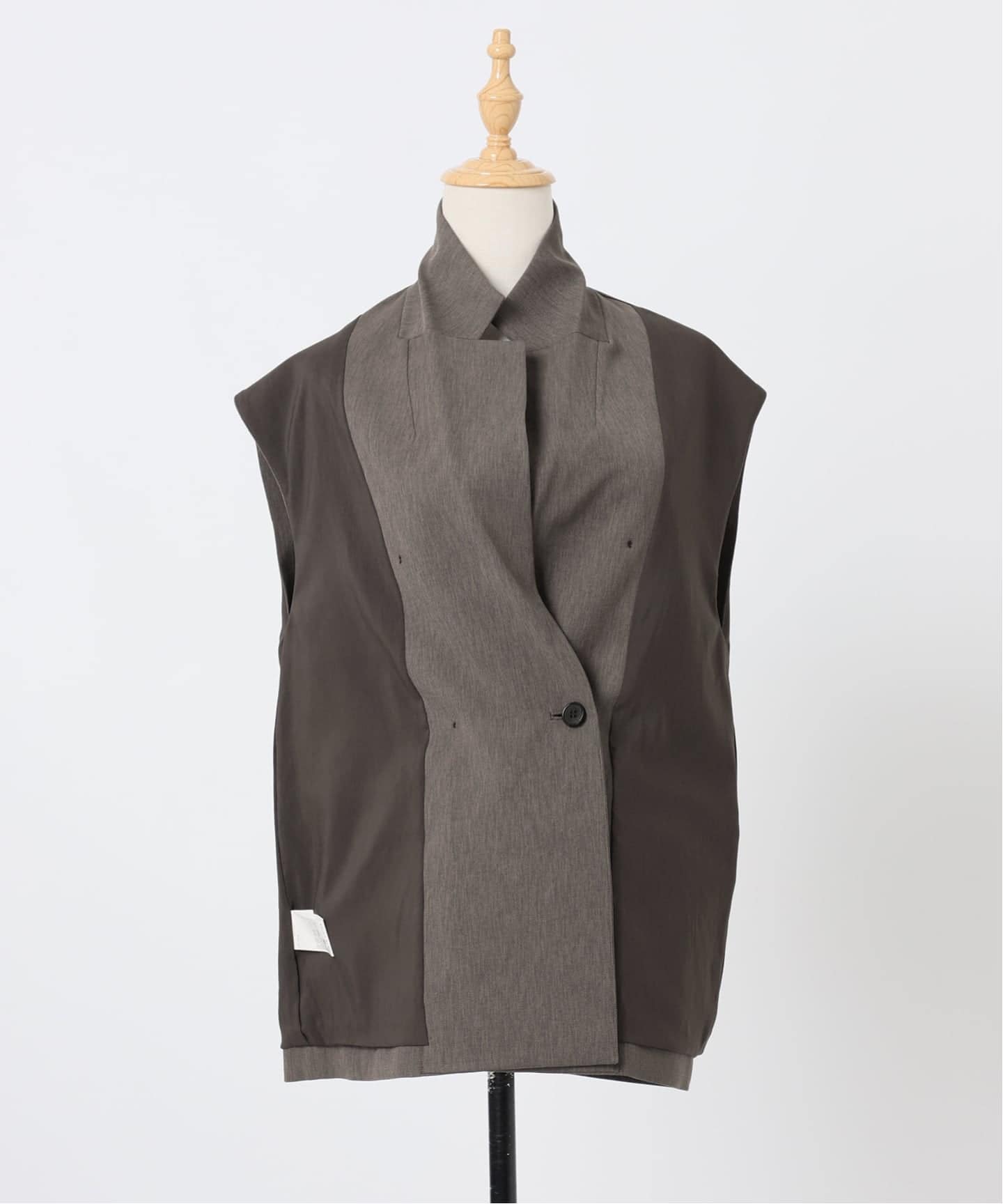 予約》エアリーブレンドダブルブレストジレ（ジレ）｜Spick and Span