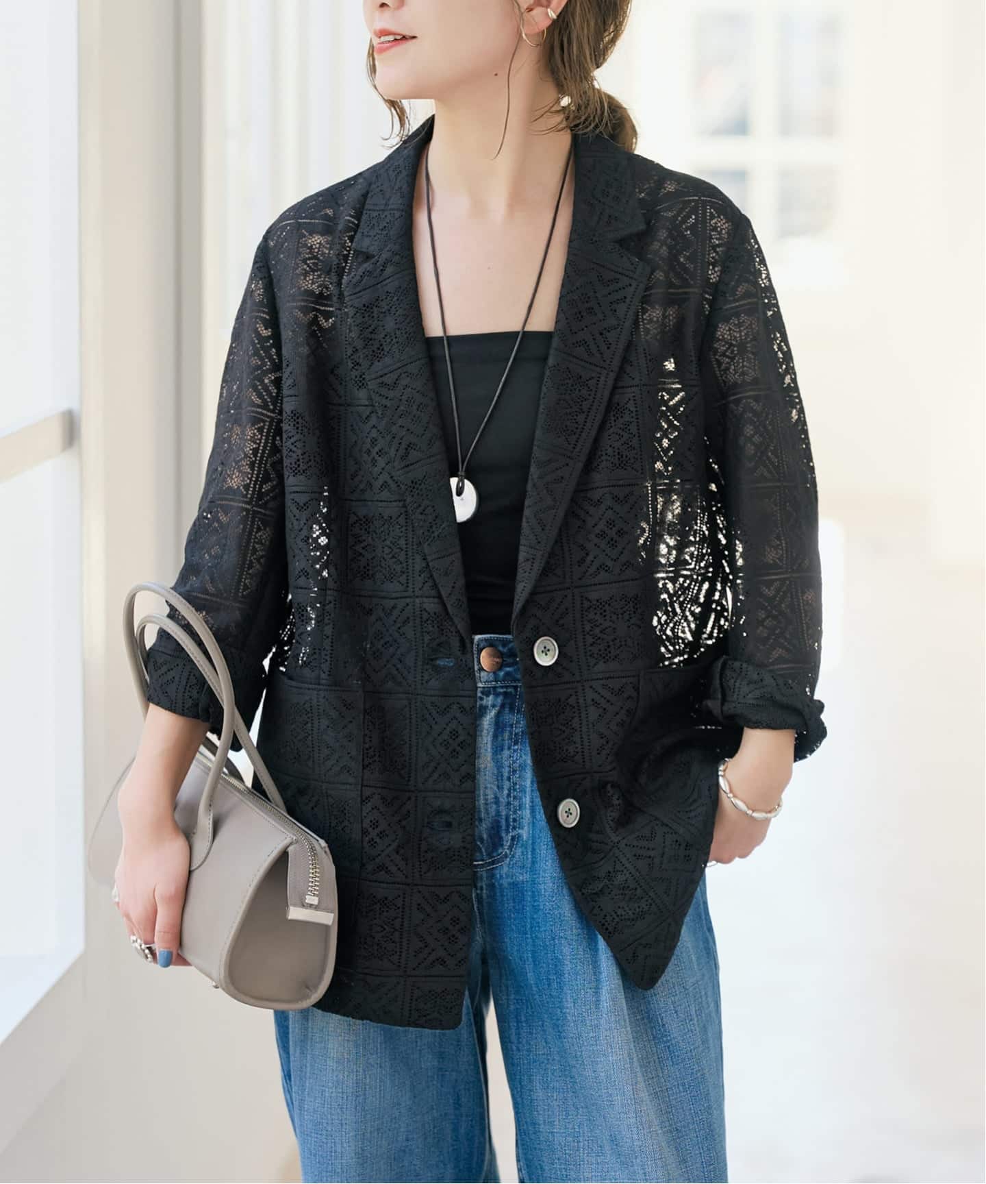 予約》レースジャケット（テーラードジャケット）｜Spick and Span