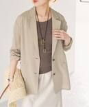 《セットアップ可 / 予約》ハイブリッドリネンジャケット