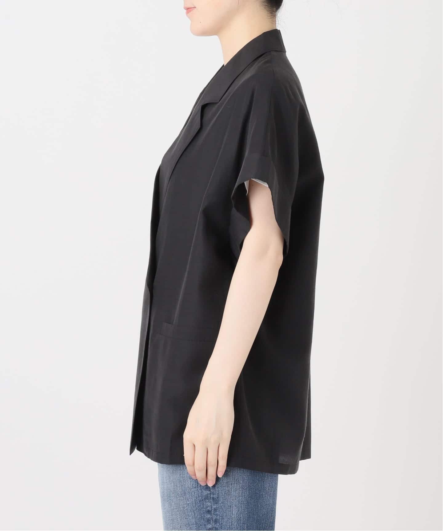 ライトクロスハーフスリーブジャケット（テーラードジャケット