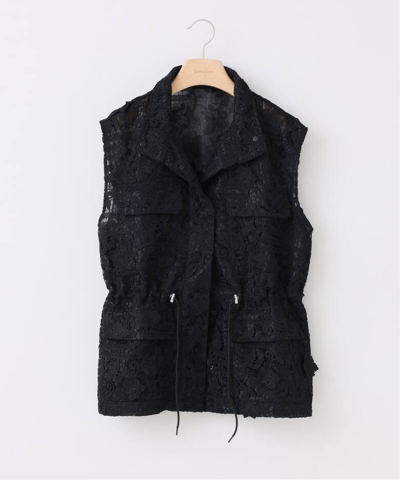 一部店舗+WEB限定》LAYAS/レイヤーズ レースベスト（ジレ）｜Spick 