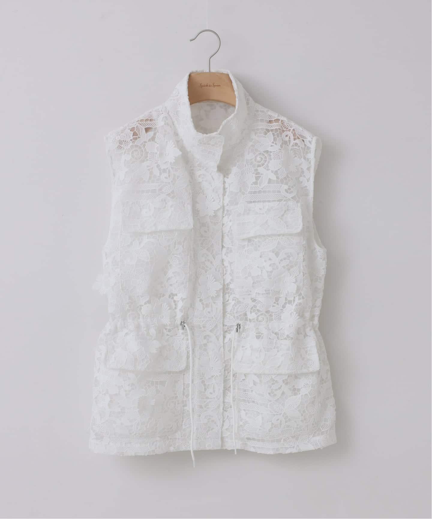 一部店舗+WEB限定》LAYAS/レイヤーズ レースベスト（ジレ）｜Spick